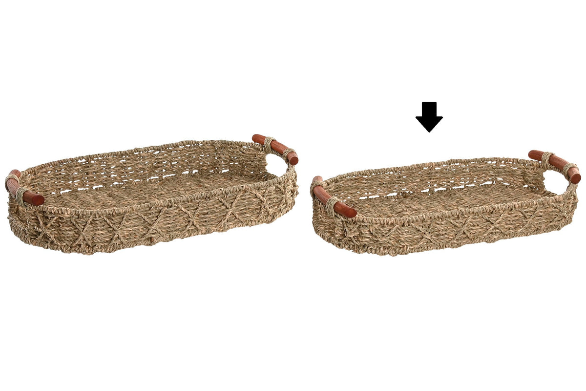 BANDEJA SEAGRASS 46,5X22X6Cm
