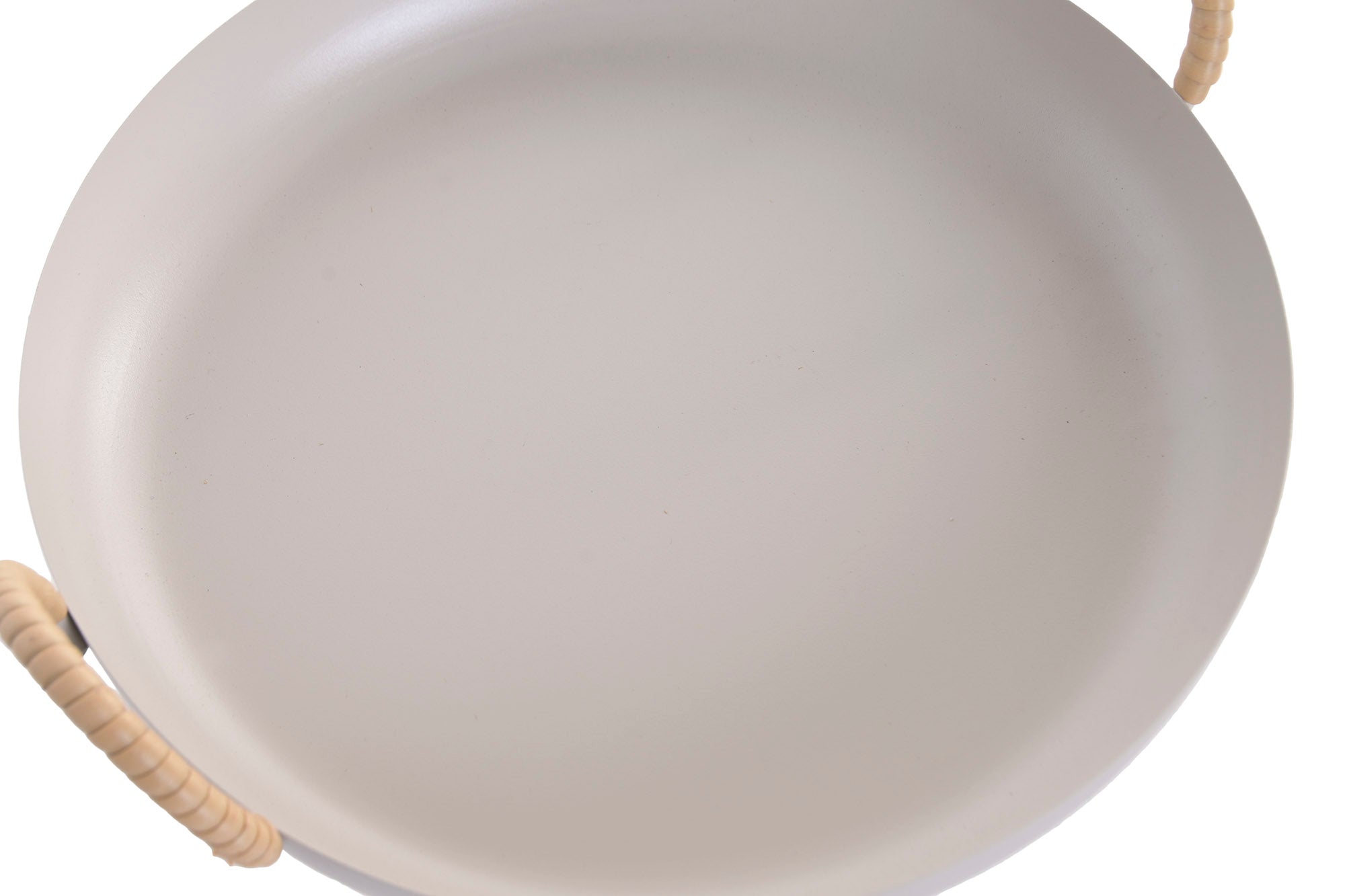 BANDEJA TAUPE 24X24X7,5Cm