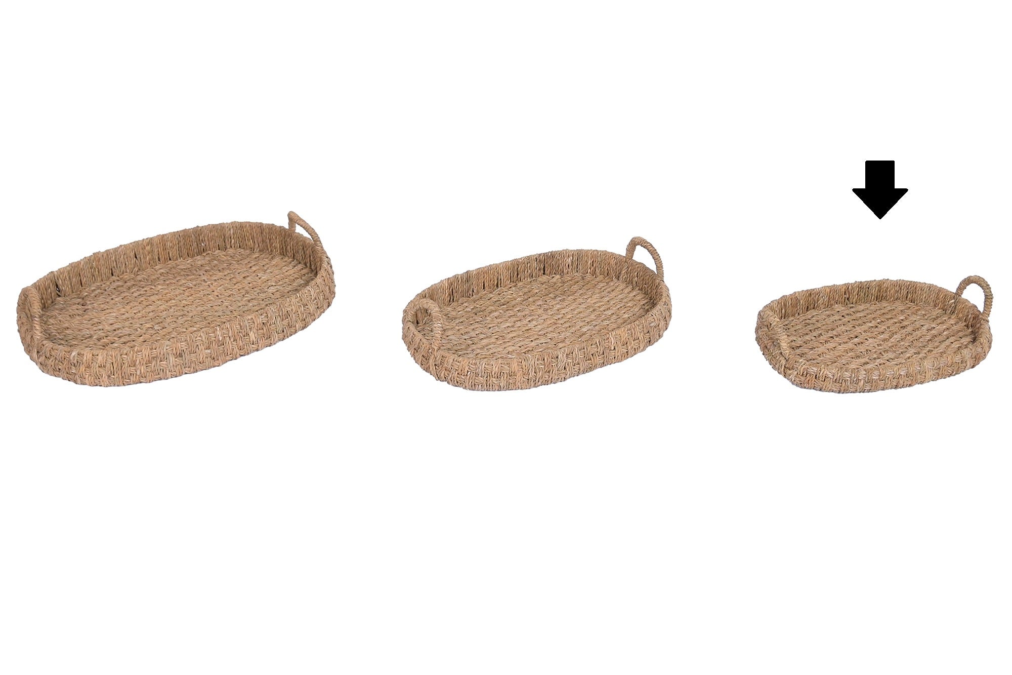 BANDEJA SEAGRASS 49X33X5Cm