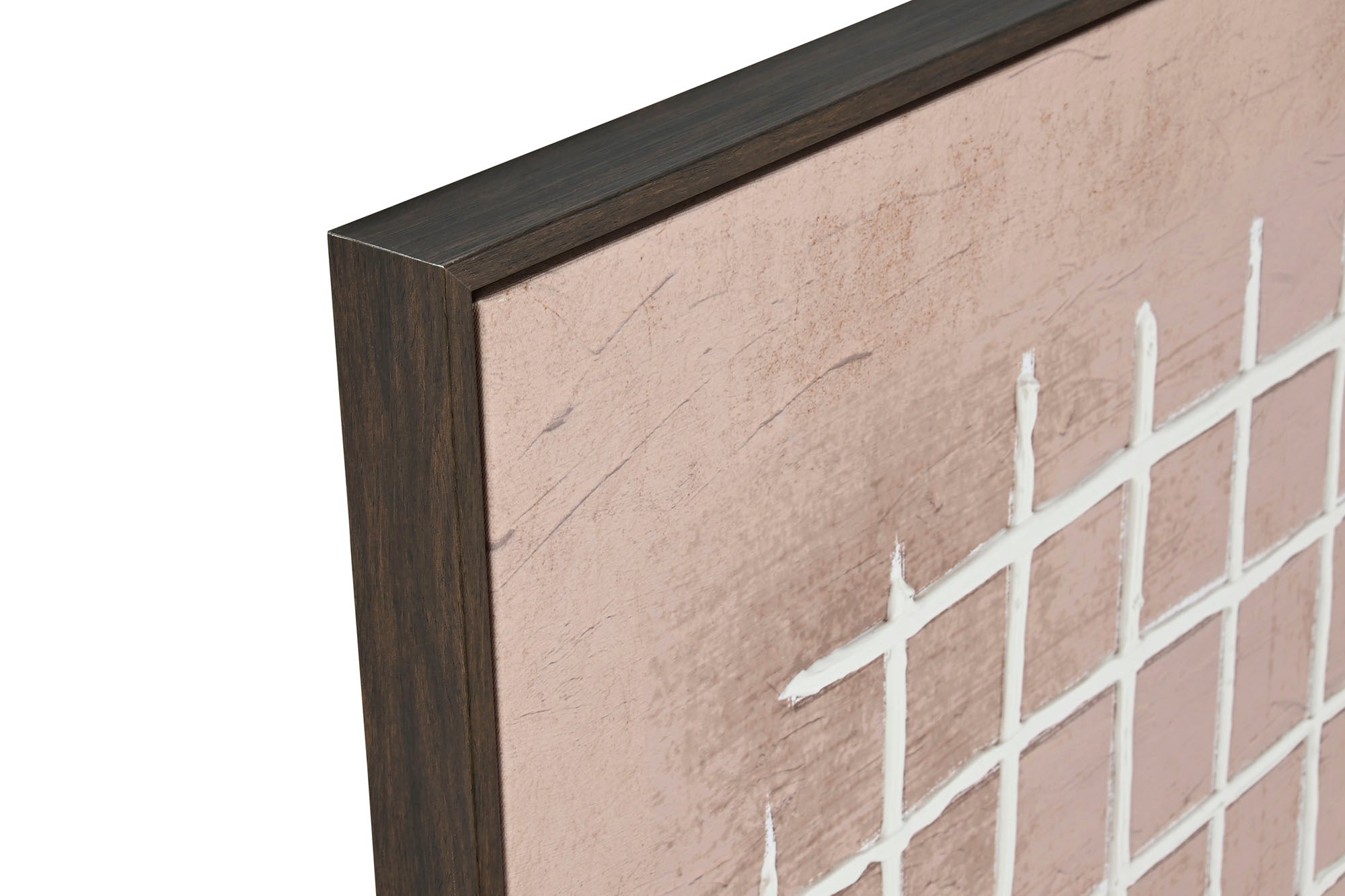 QUADRO BEGE ABSTRATO 83X123Cm