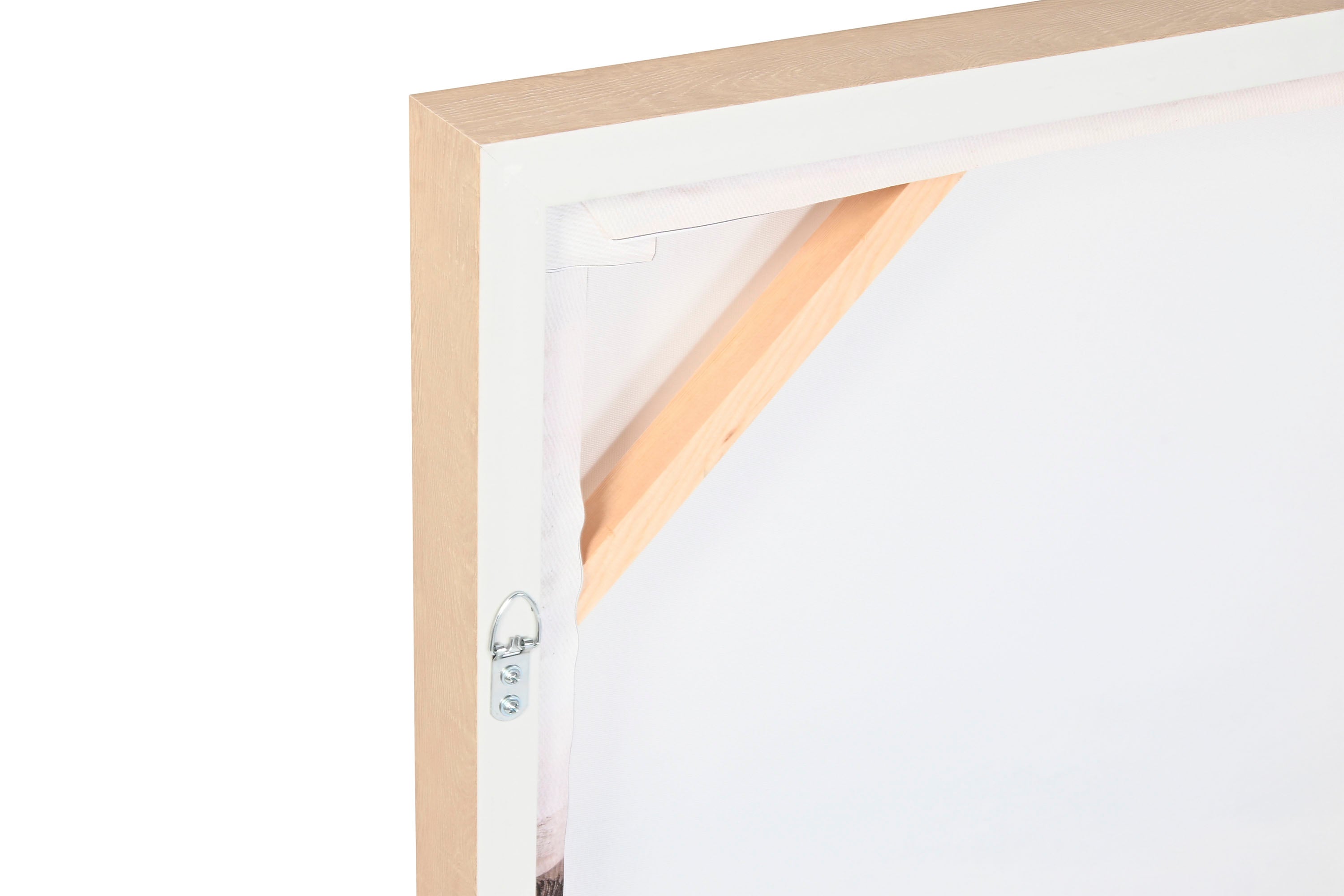 QUADRO ABSTRATO BEGE/DOURADO 153X53Cm