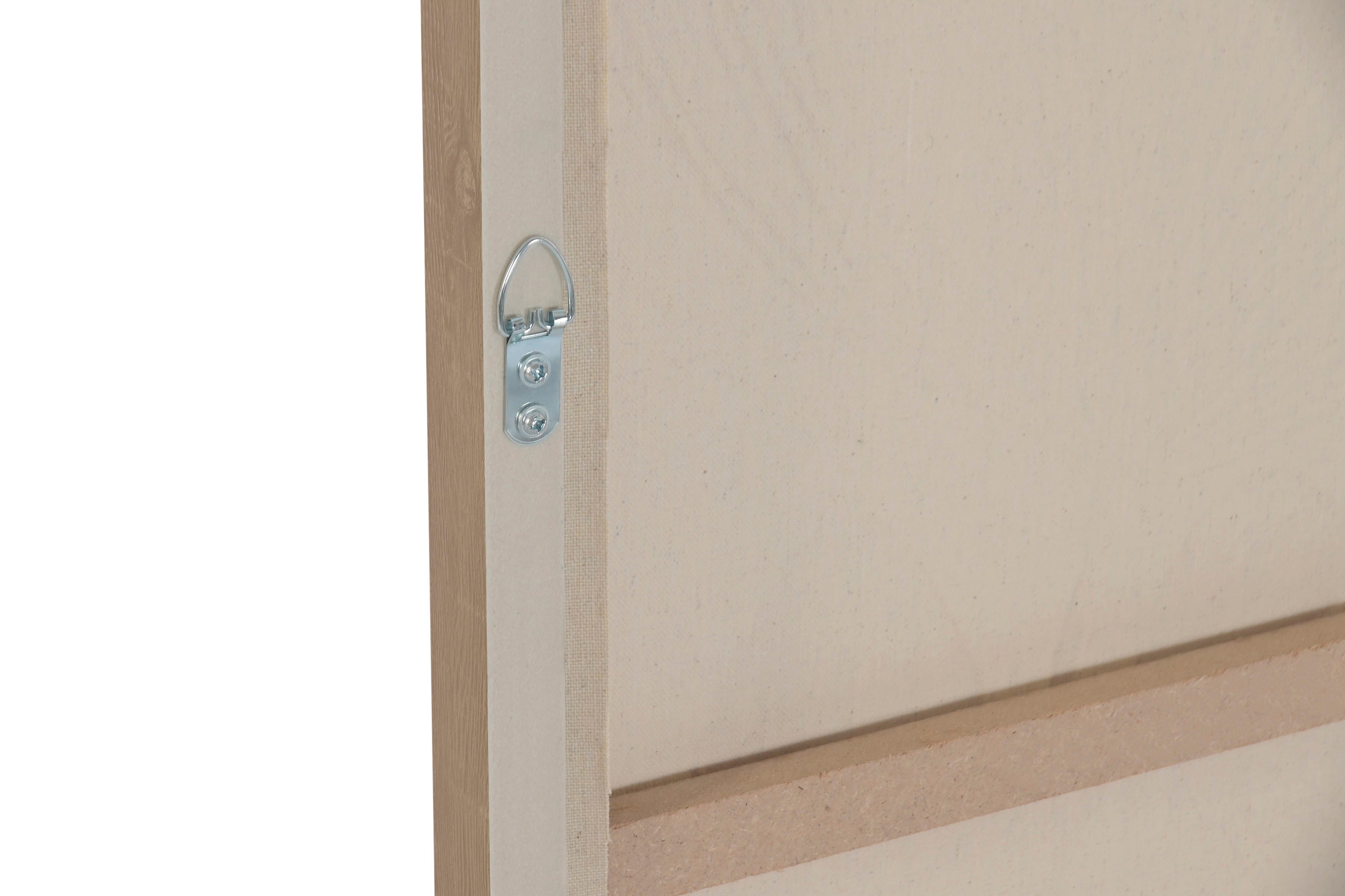 QUADRO BEGE FLOR 40X80Cm