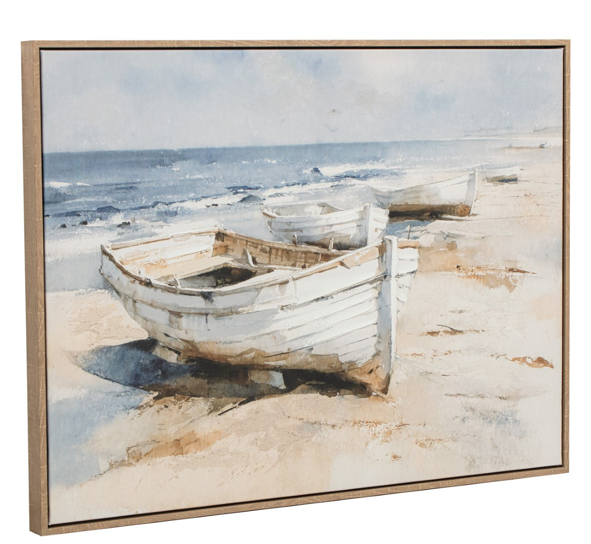QUADRO BARCAS 80X60Cm