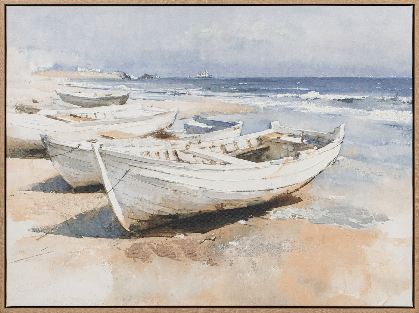 QUADRO BARCAS 80X60Cm