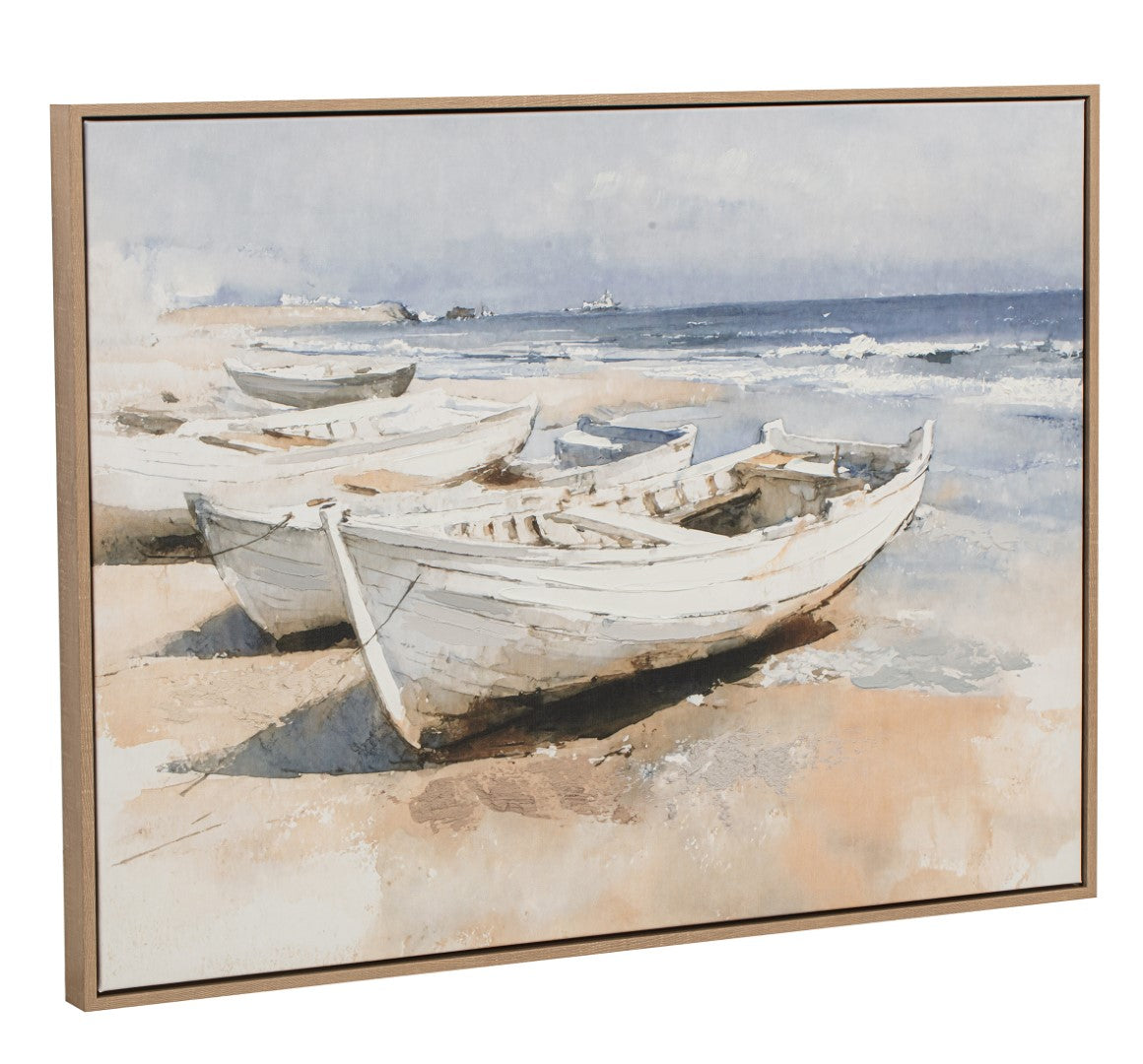 QUADRO BARCAS 80X60Cm