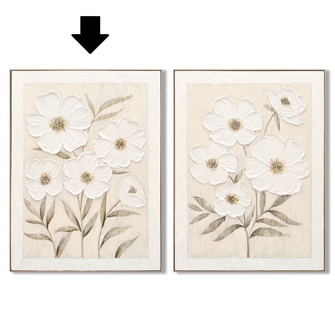 QUADRO FLORES 92X122Cm