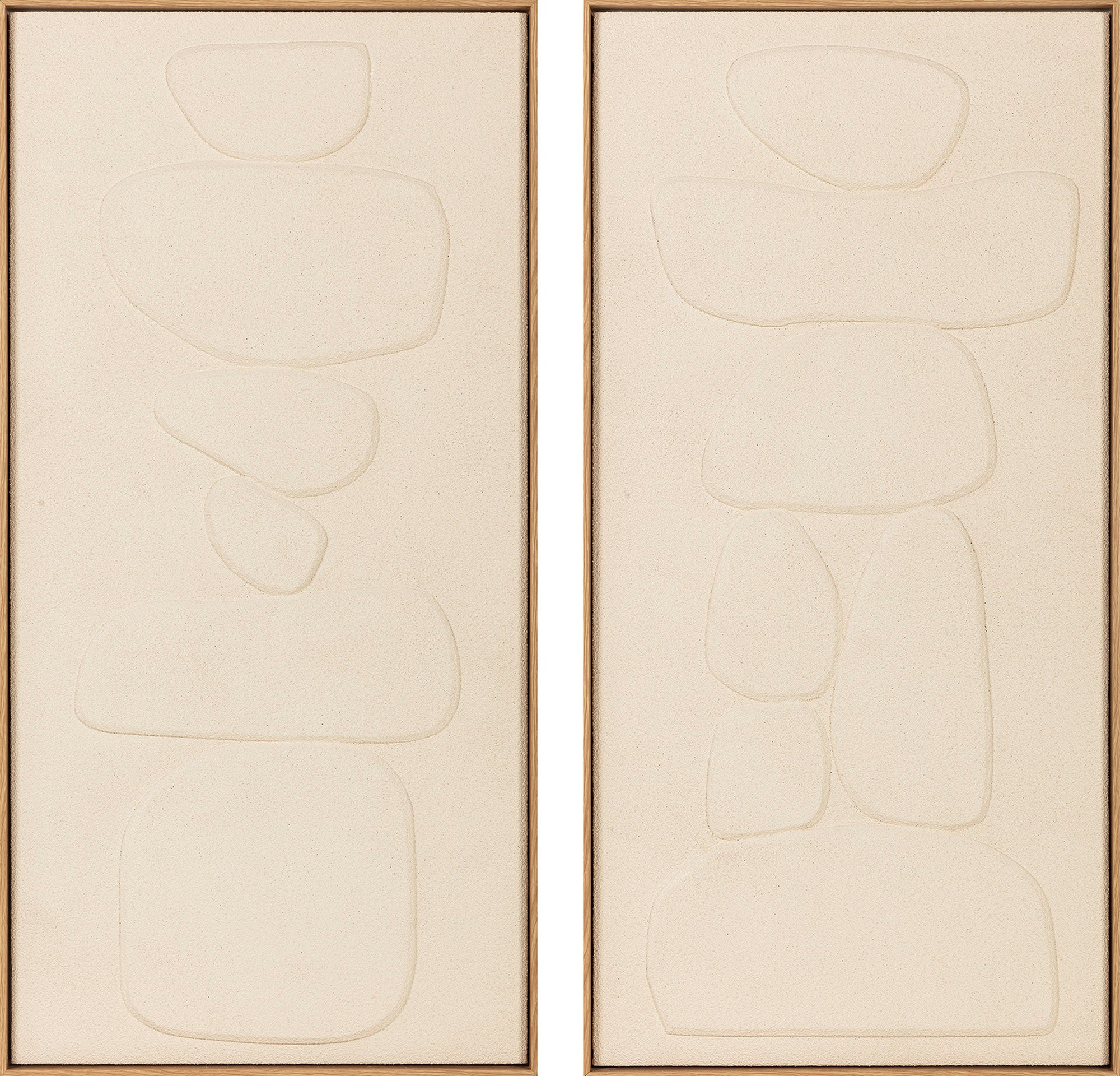 QUADRO BEGE 60X120Cm