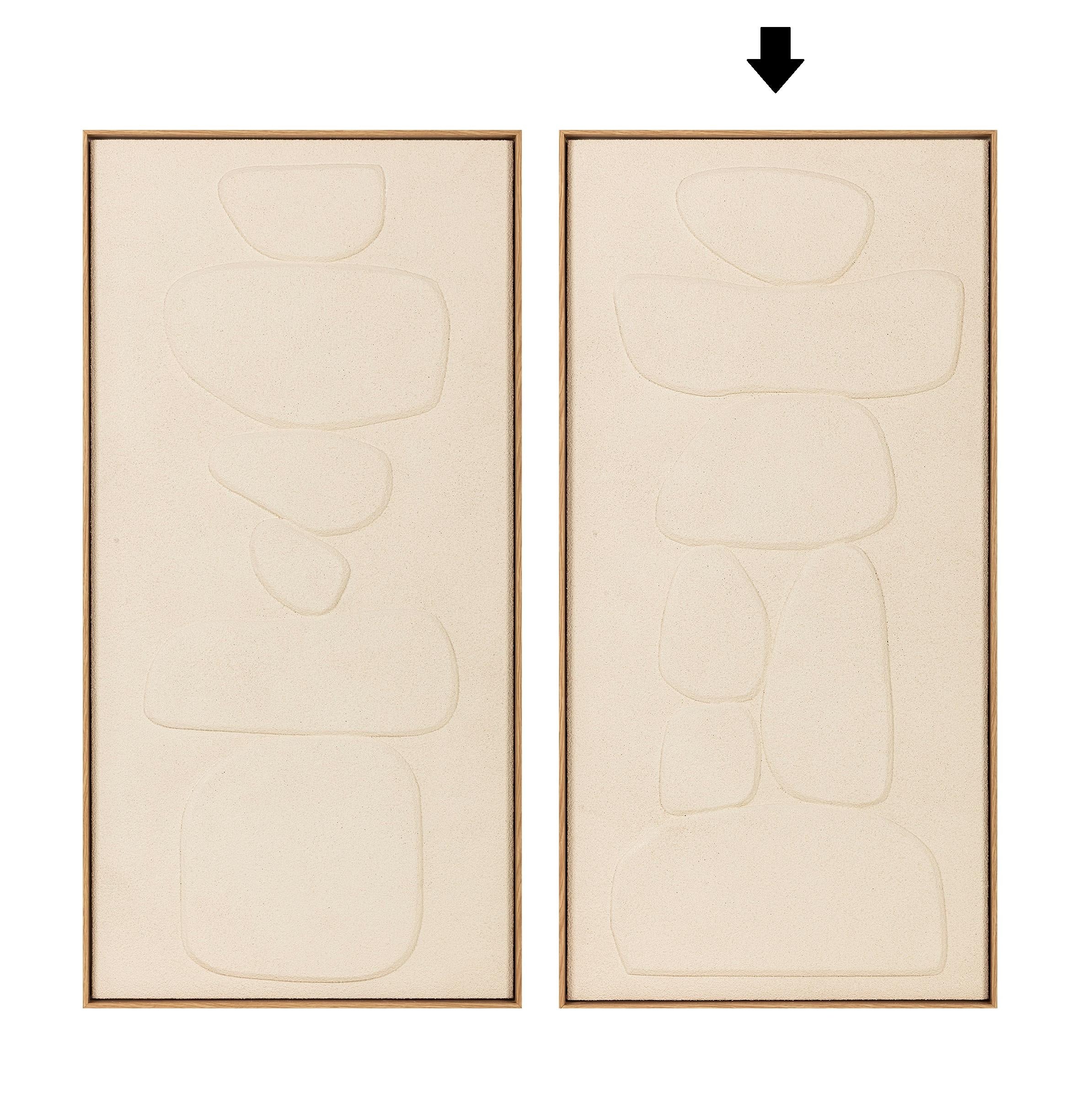 QUADRO BEGE 60X120Cm