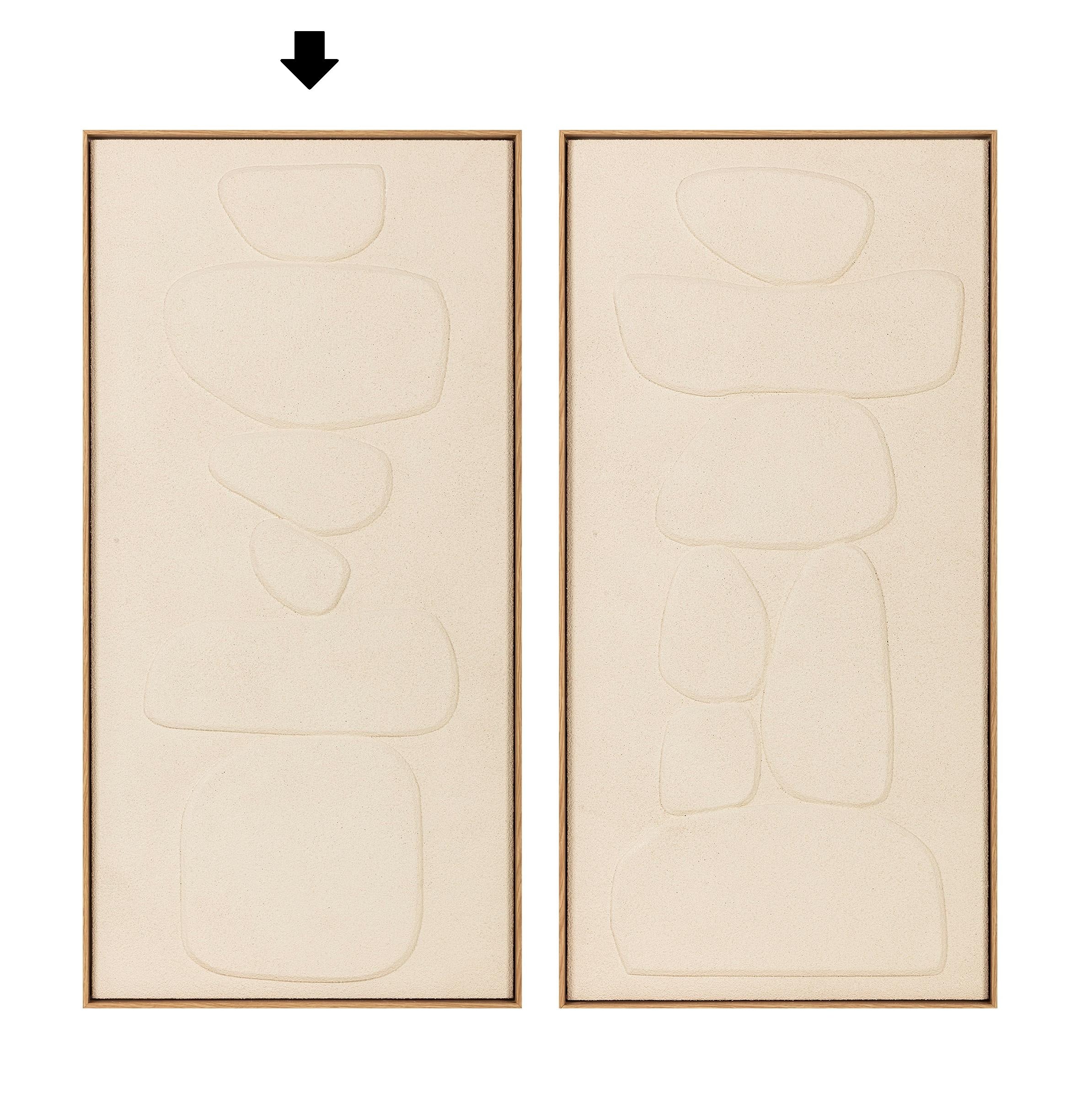 QUADRO BEGE 60X120Cm