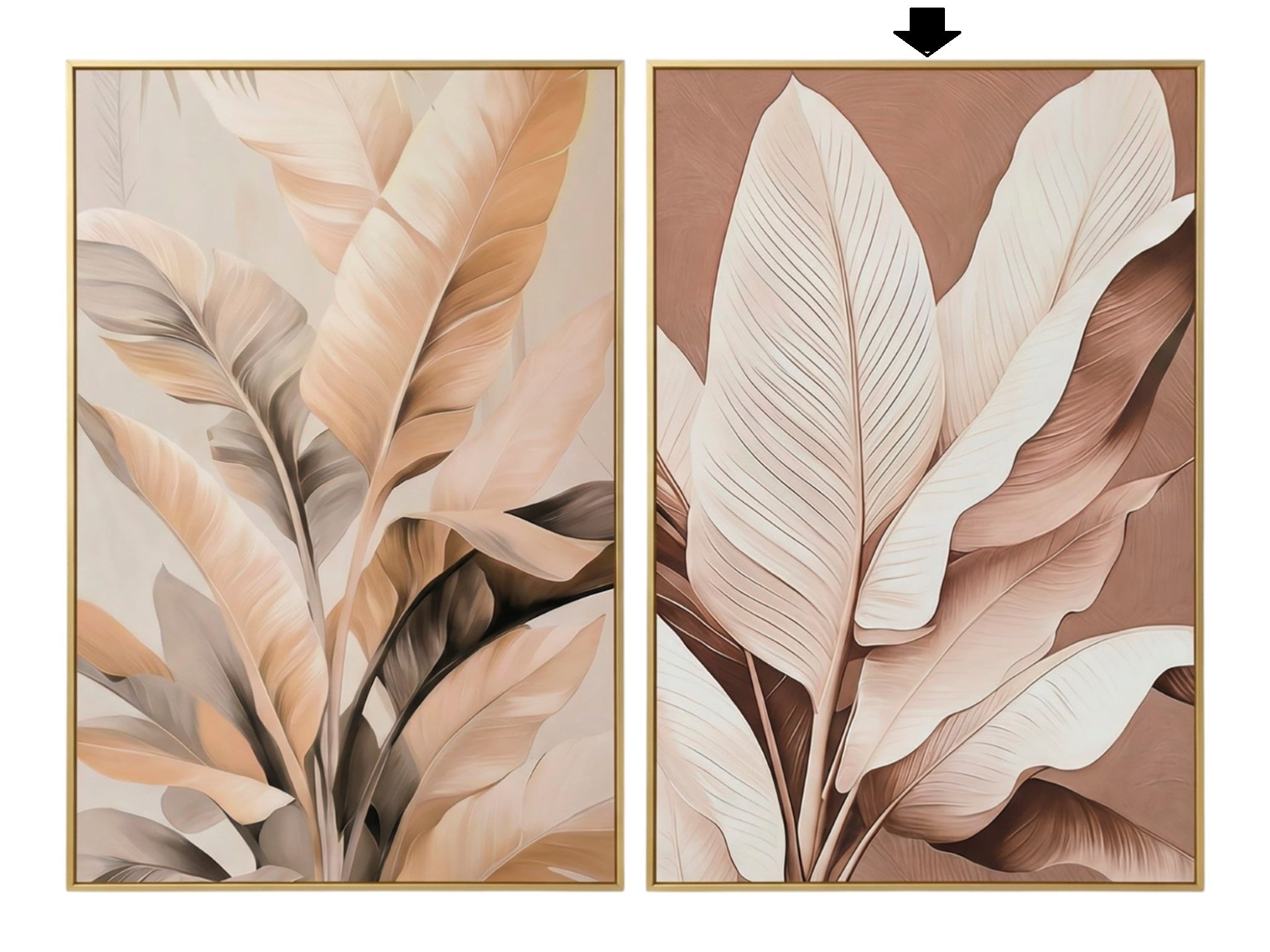 QUADRO PALMEIRA 80X120Cm