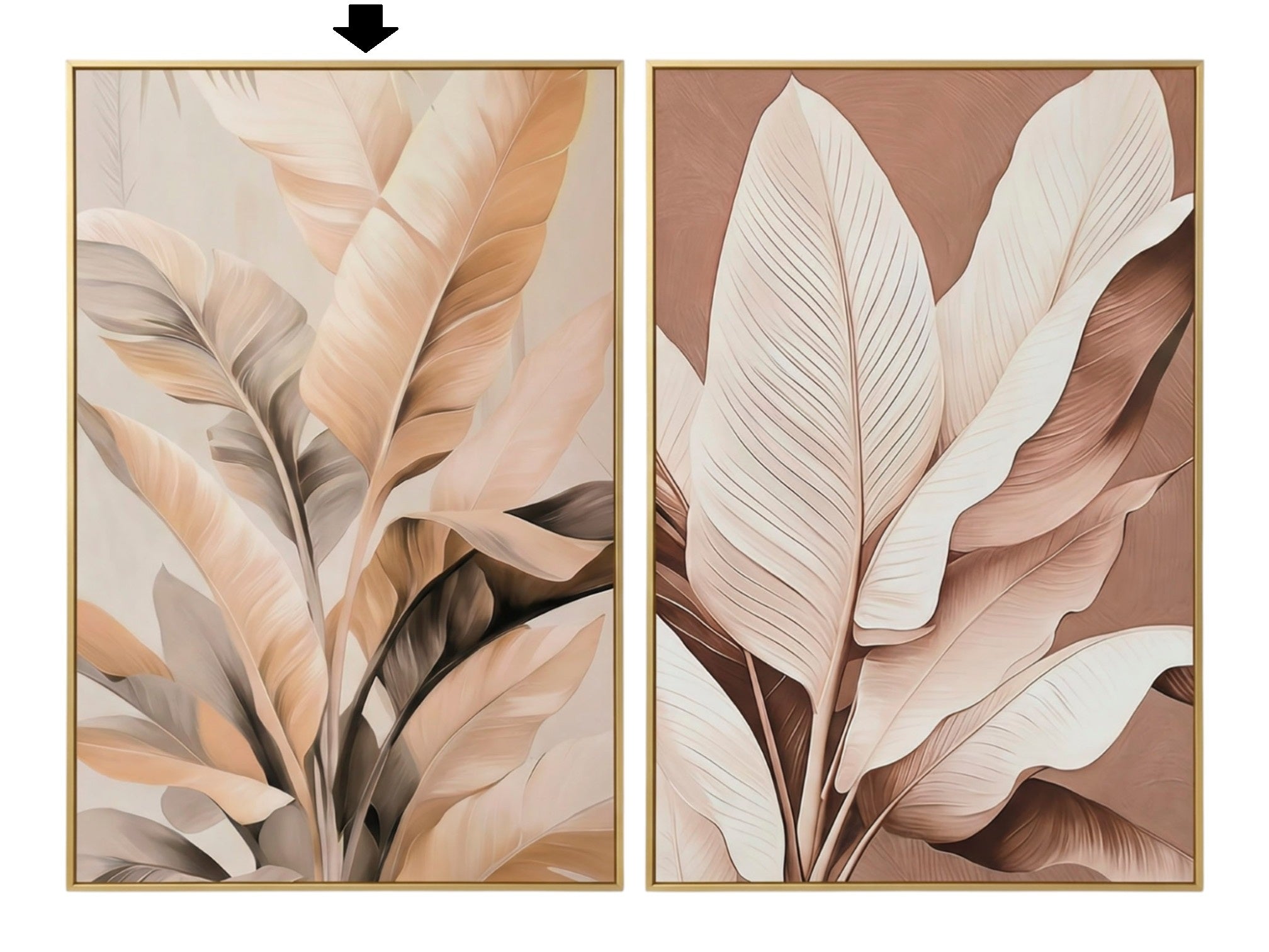 QUADRO PALMEIRA 80X120Cm