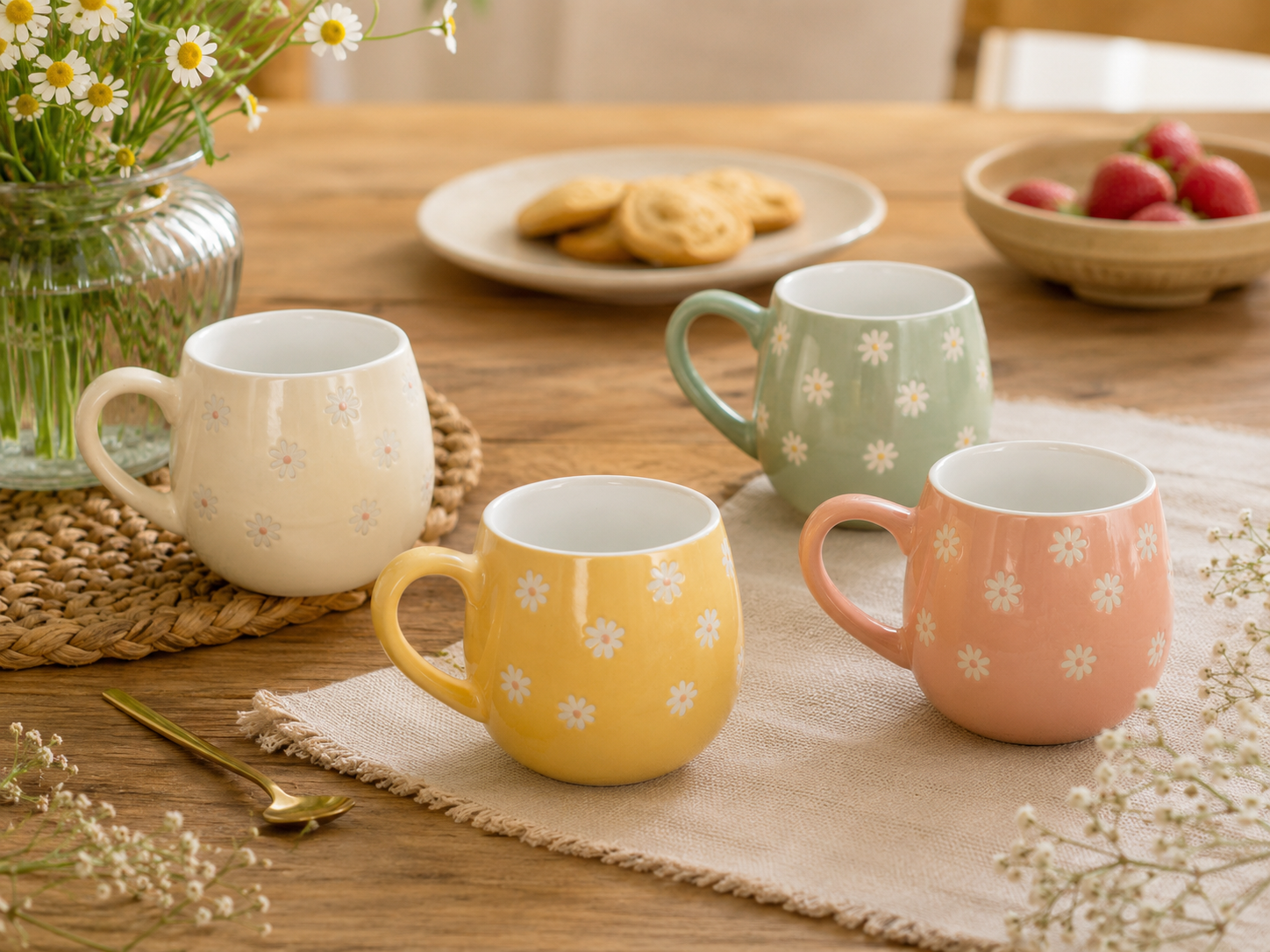 CANECA FLORES 450ml
