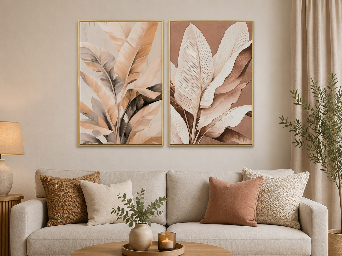 QUADRO PALMEIRA 80X120Cm