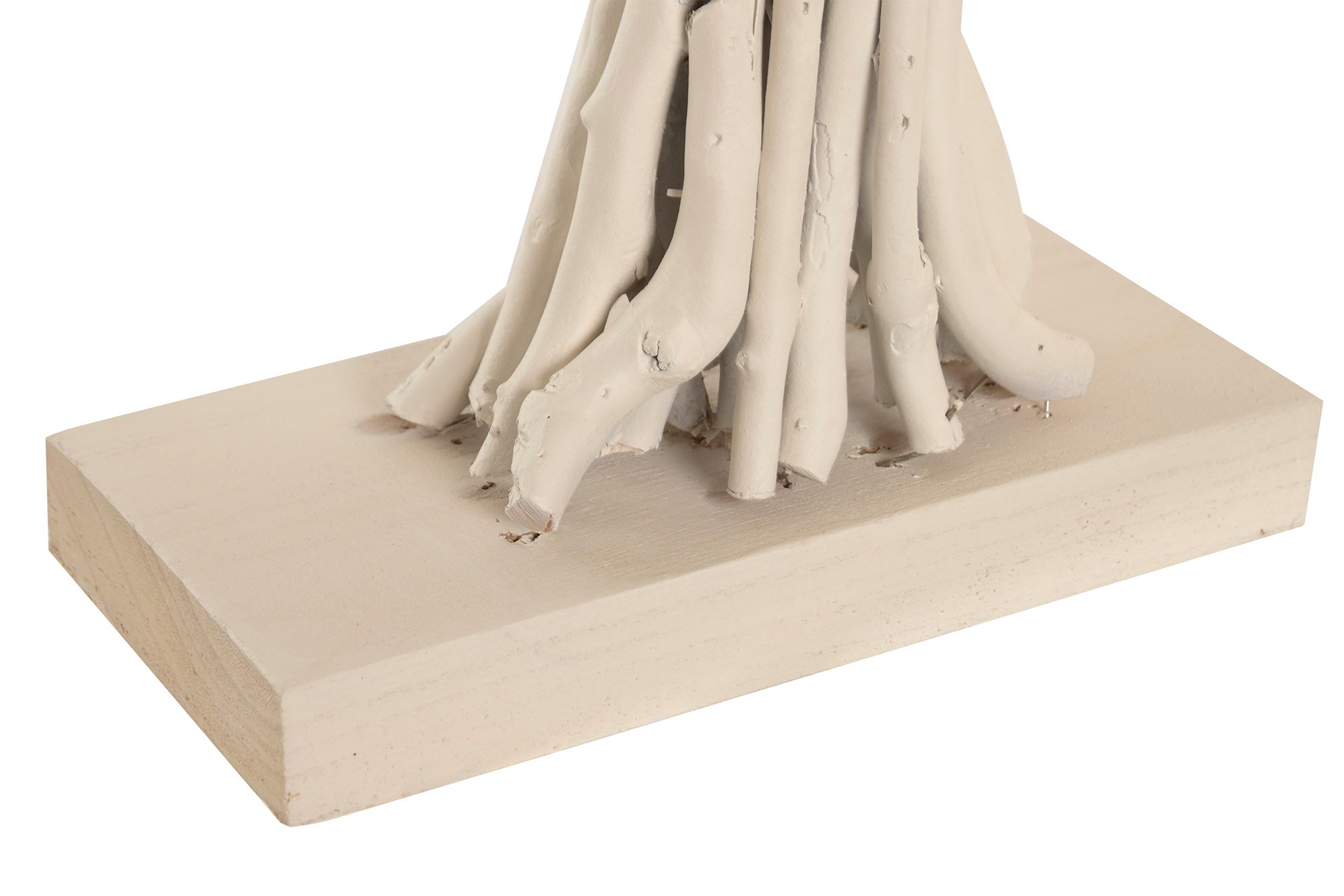 ESTATUETA ÁRVORE BRANCA 50X10X63Cm