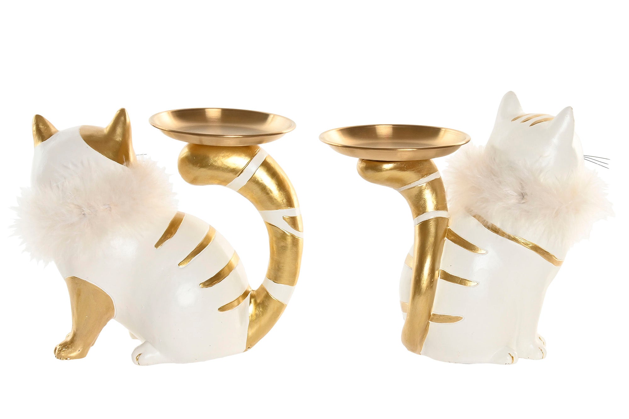 GATO C/ BANDEJA 21X10,5X17Cm