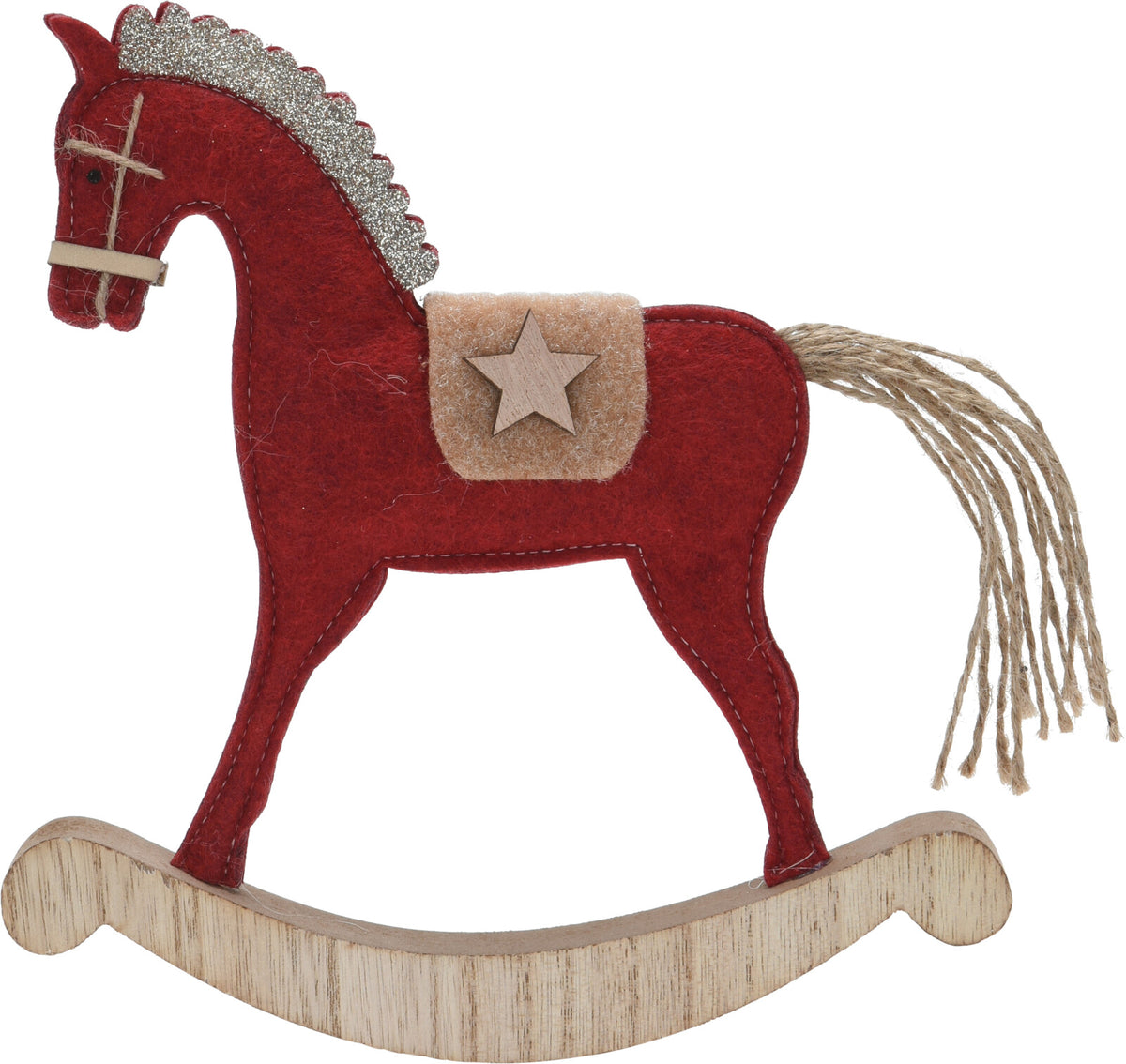 Cavalo de baloiço 22 cm (imagem 5)