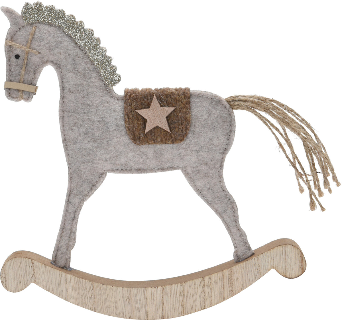 Cavalo de baloiço 22 cm (imagem 4)