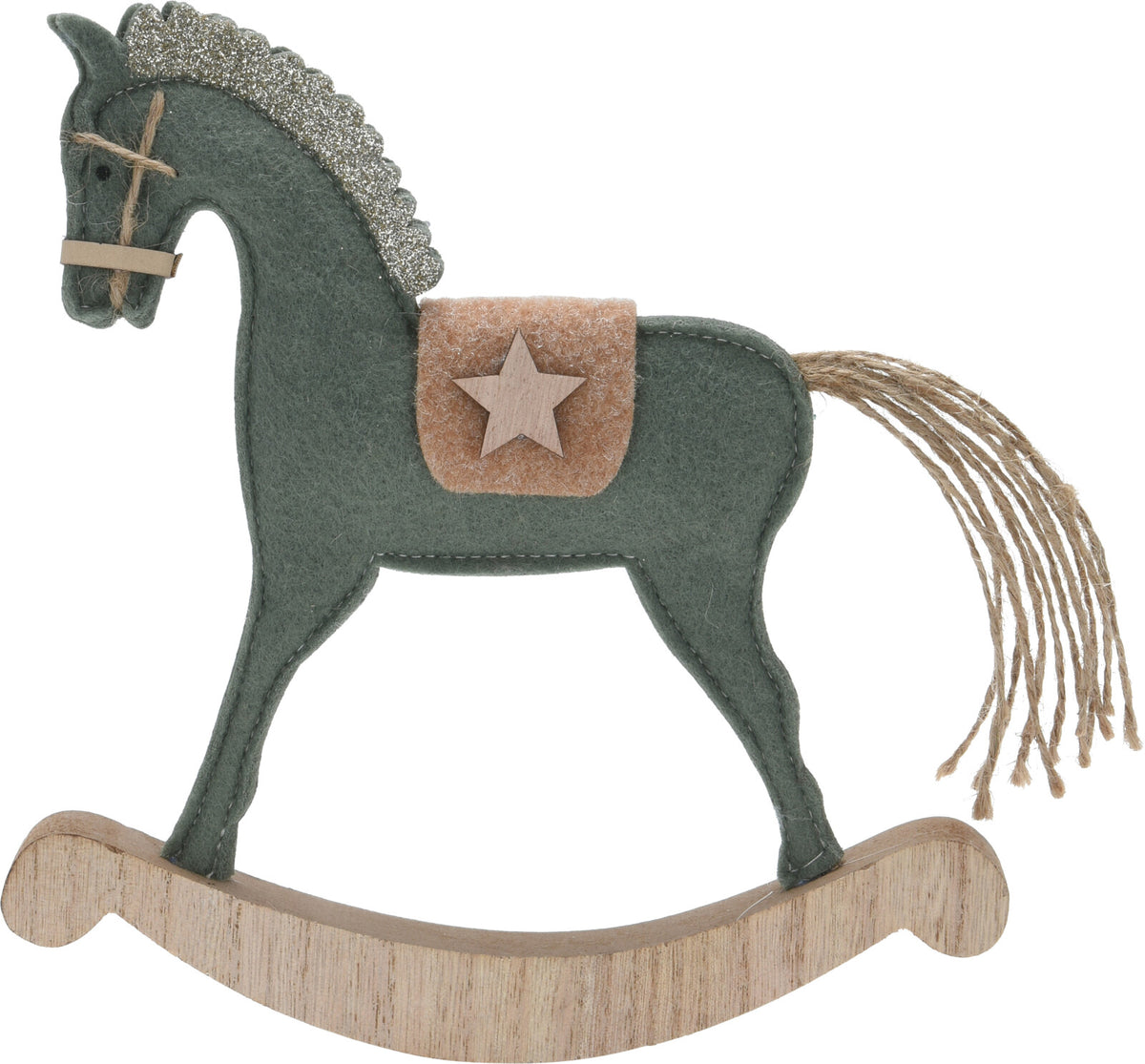 Cavalo de baloiço 22 cm (imagem 3)