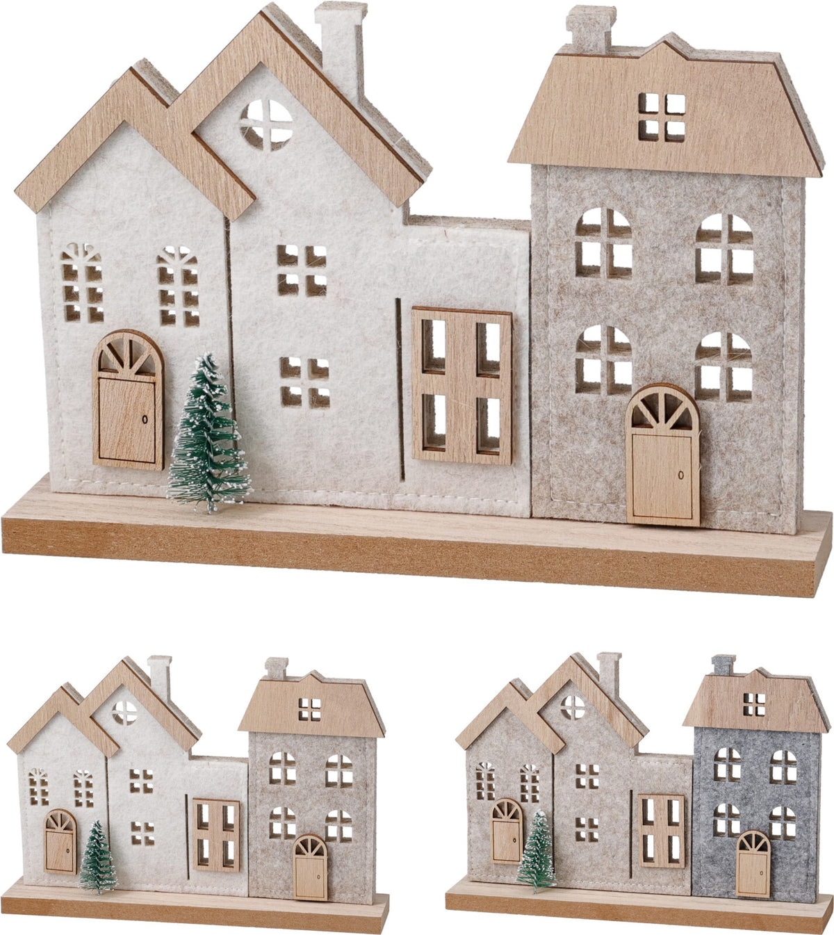 CASAS FELTRO 19X4X13Cm