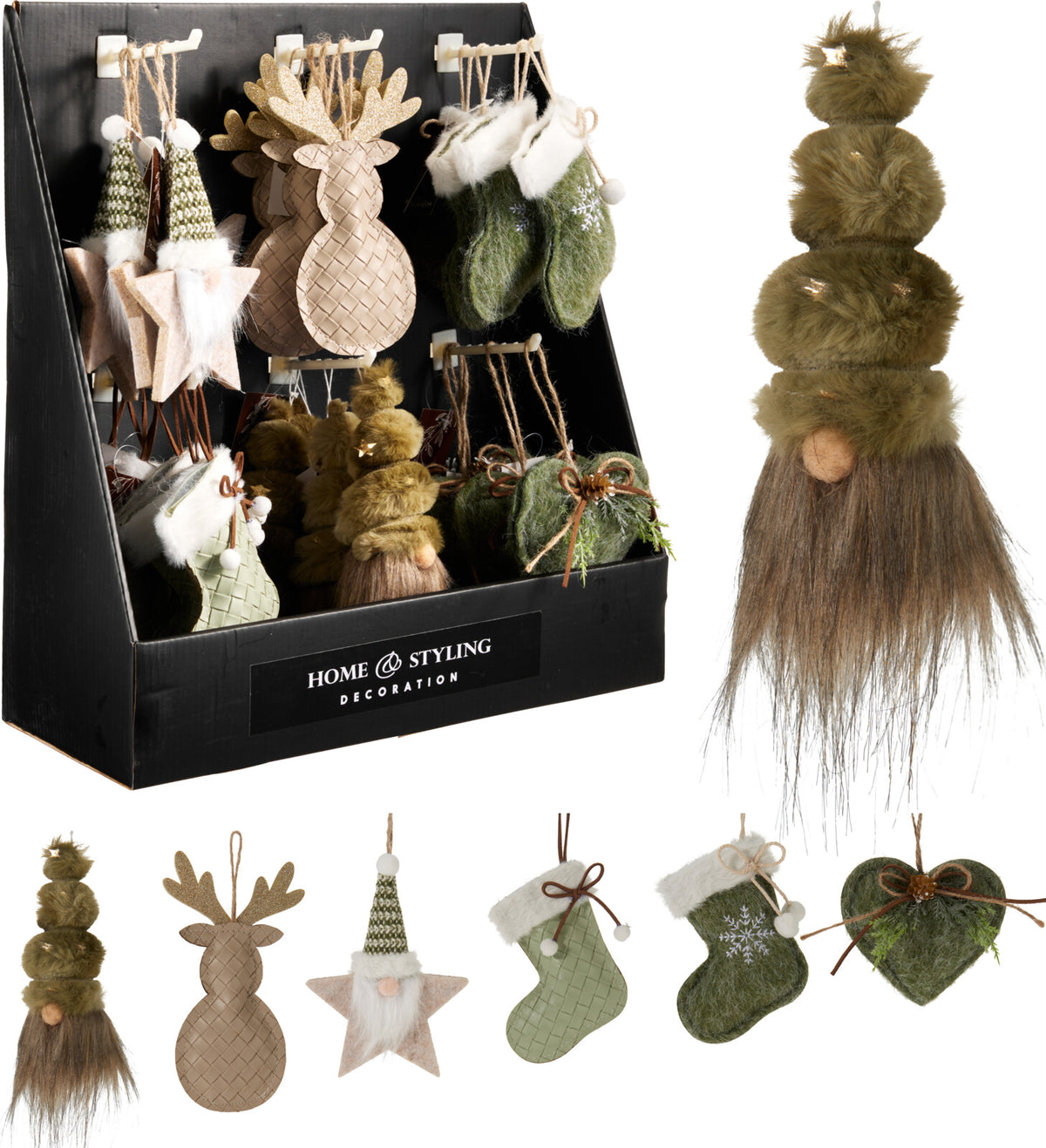 DECOR FIGURA NATAL 15Cm