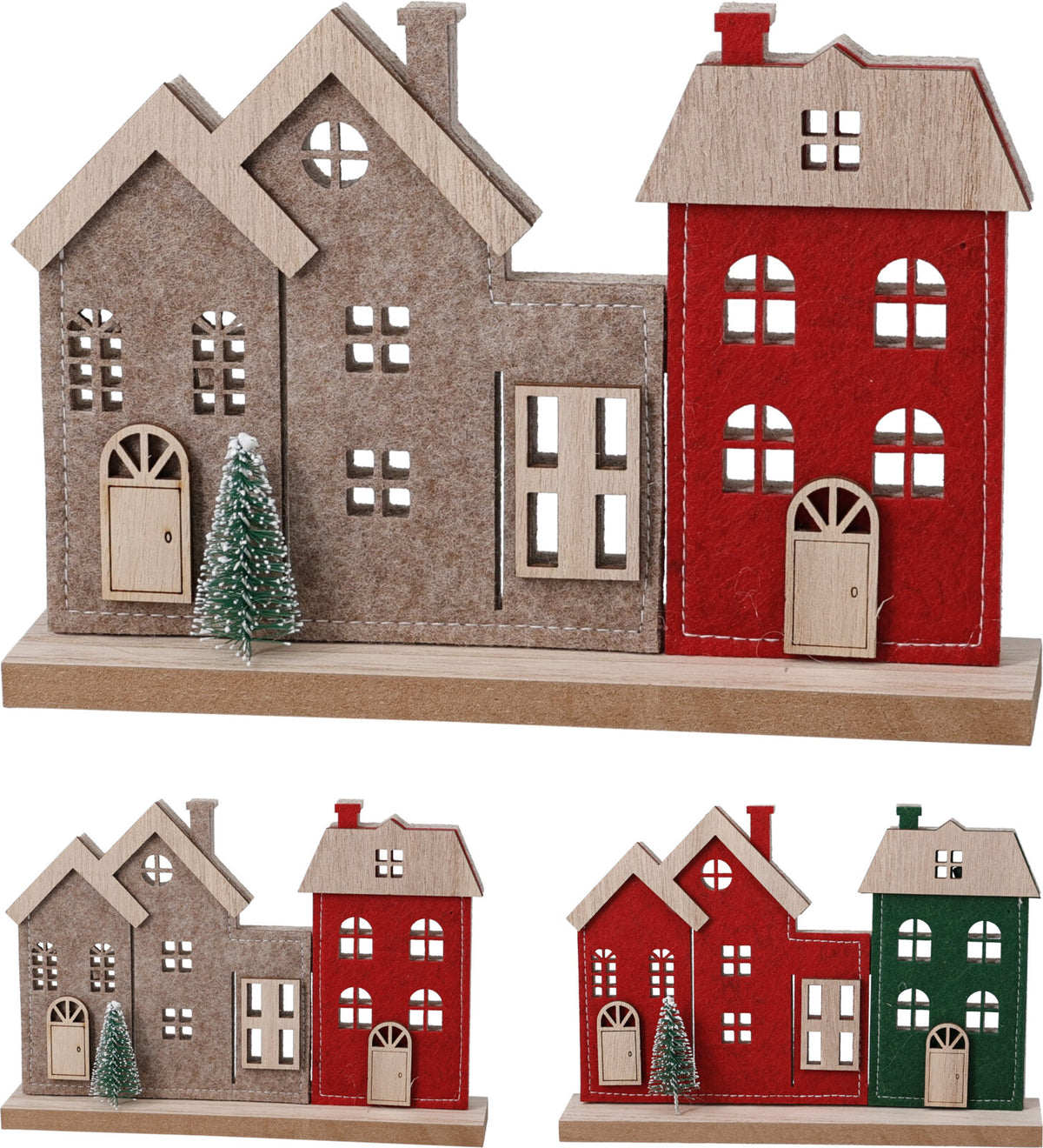 CASAS FELTRO 19X4X13Cm