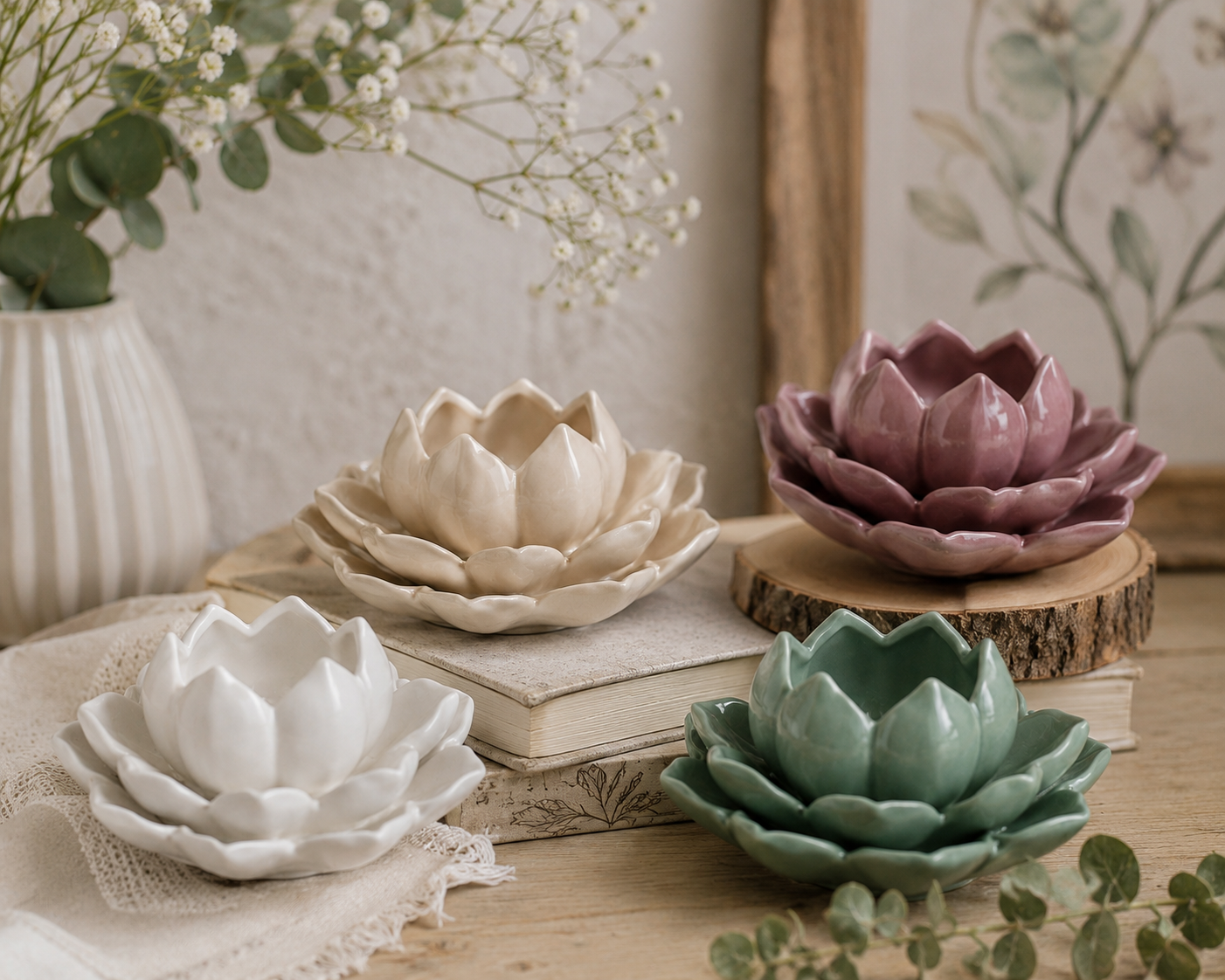 FLOR LOTUS 13,5Cm