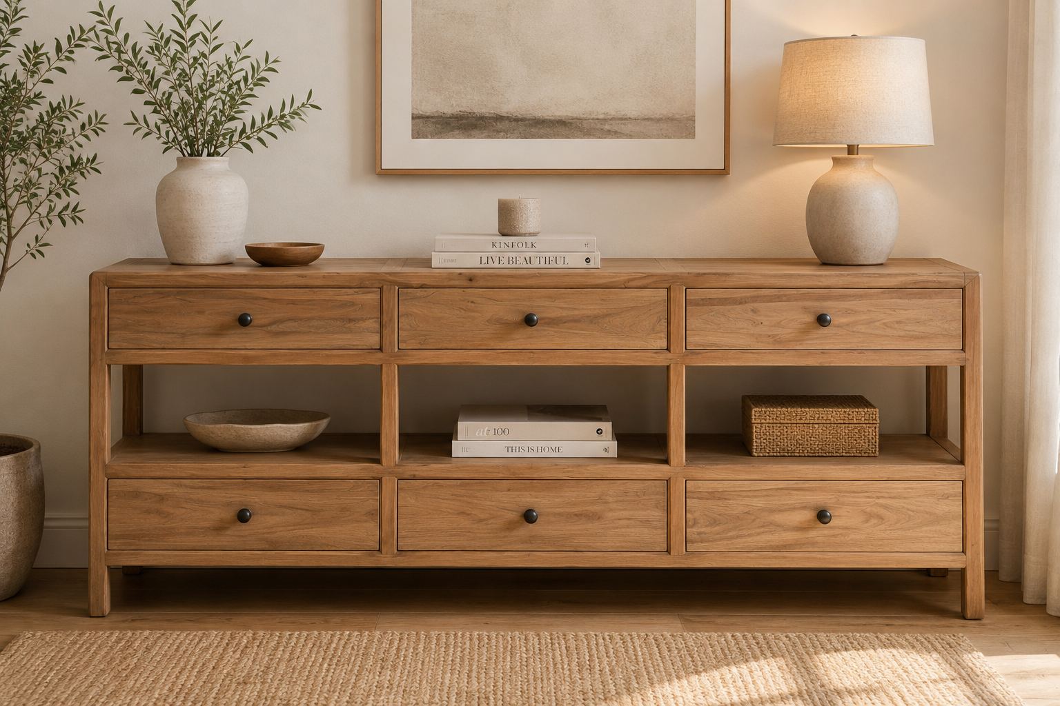 APARADOR OLMO 190X45X85Cm