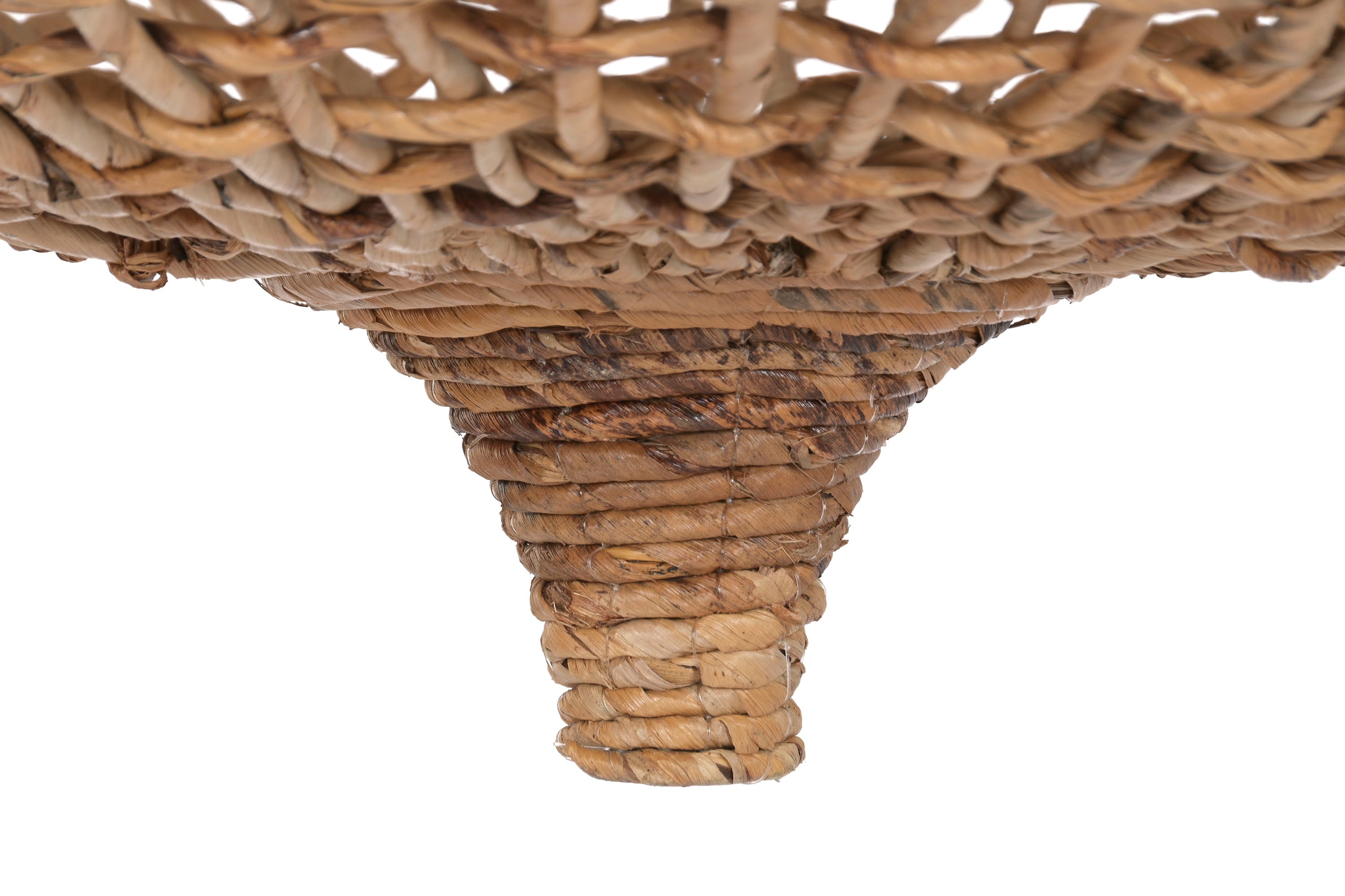 CANDEEIRO FIBRA NATURAL 70X70X50Cm