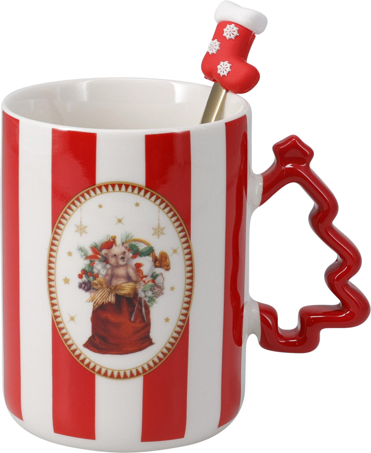 Coffret caneca 360 ml + colher de Natal (imagem 3)