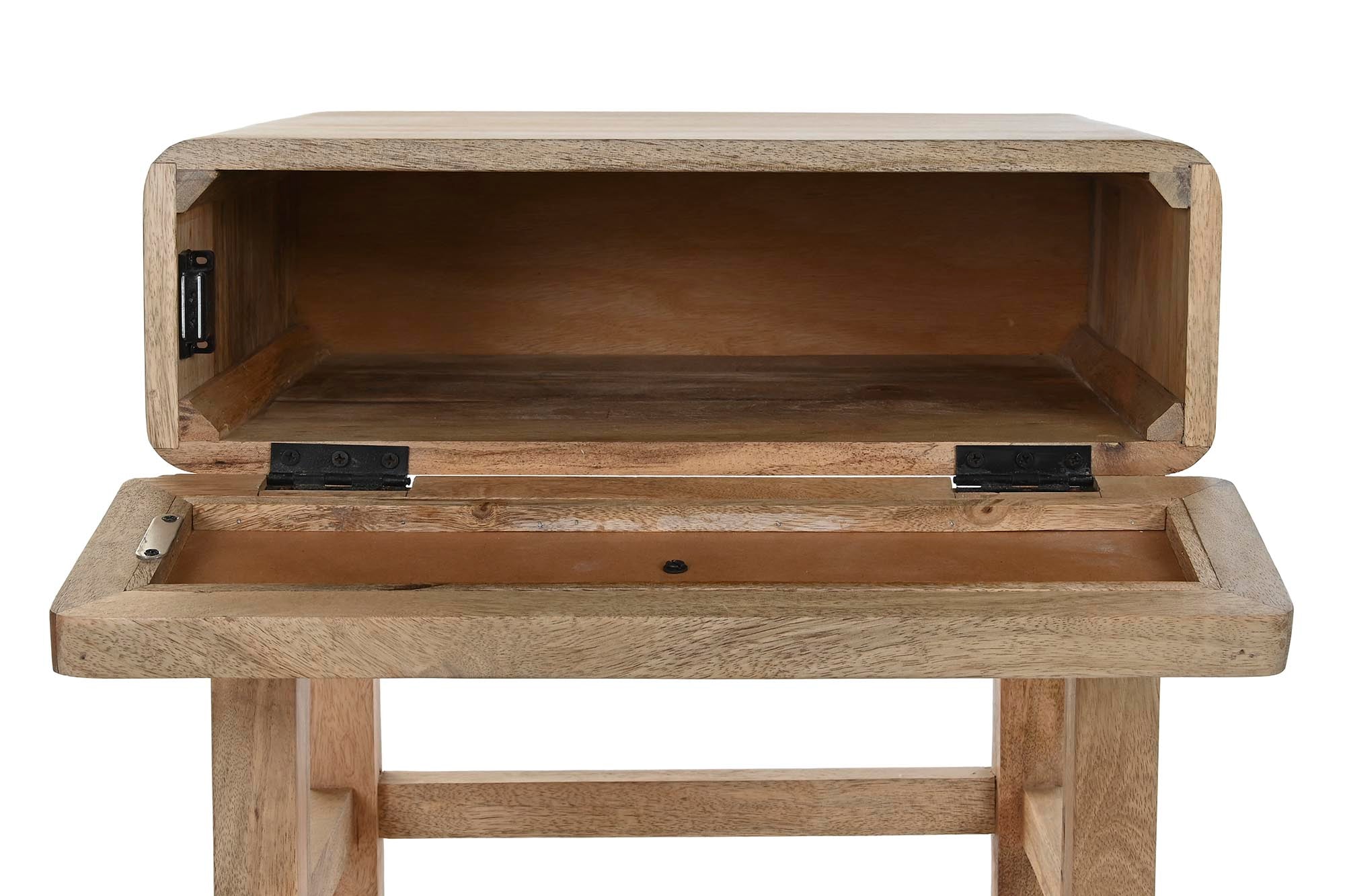 MESA CABECEIRA MANGA/RATTAN 51X40X51Cm