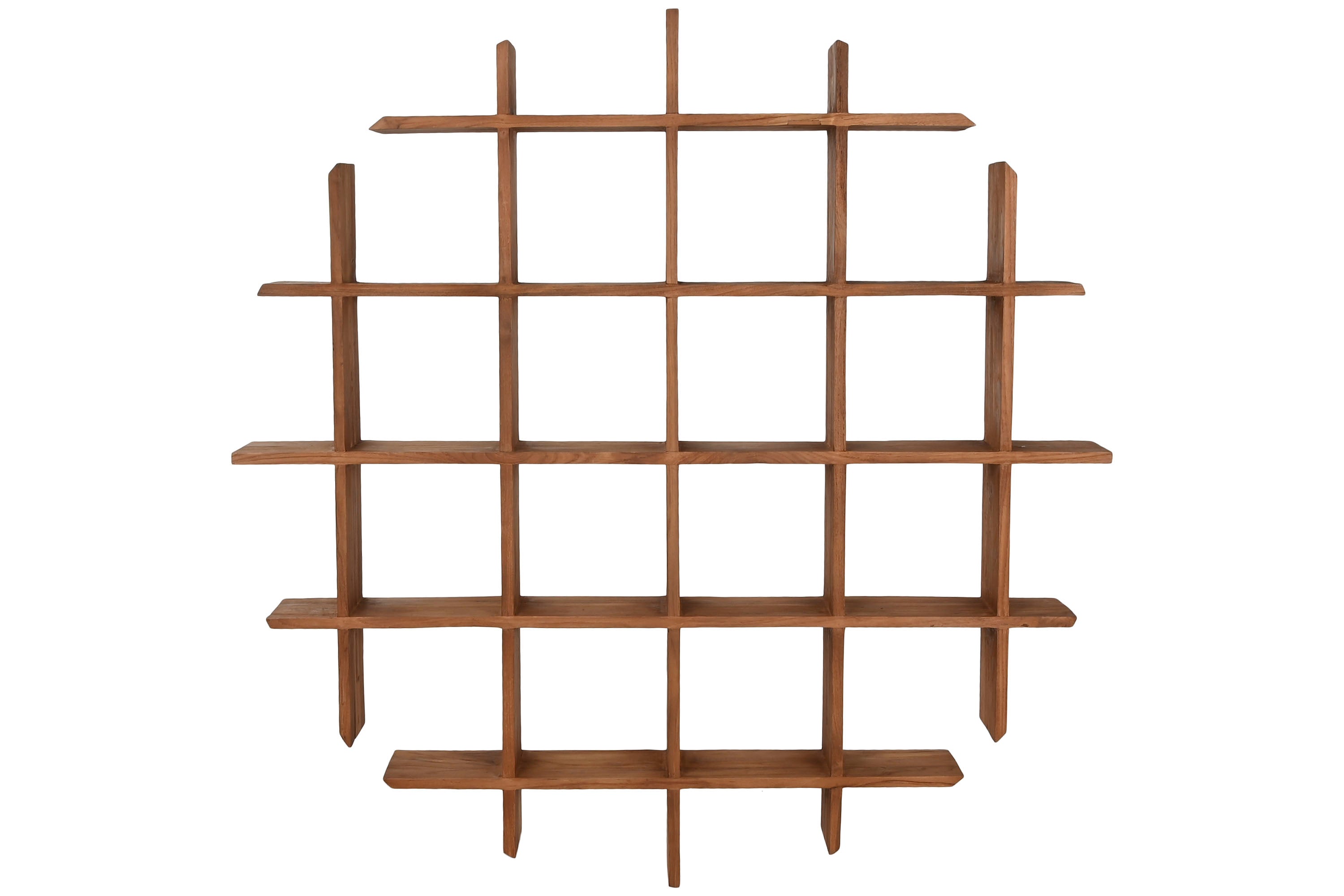 ESTANTE DE PAREDE TECA 120X15X120Cm