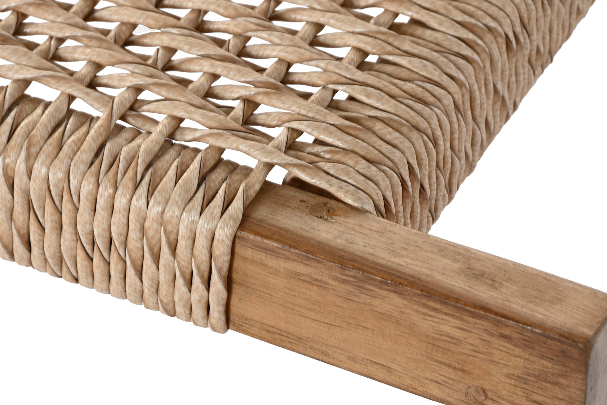 BANQUETA TECA/FIBRA 120X40X45Cm