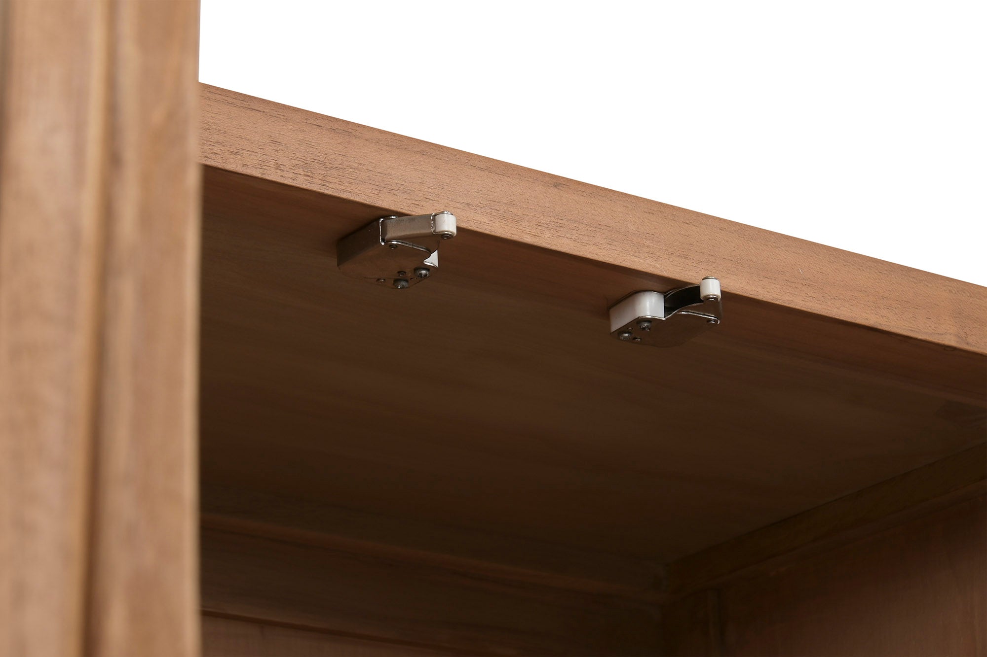 APARADOR TECA/METAL 180X40X85Cm