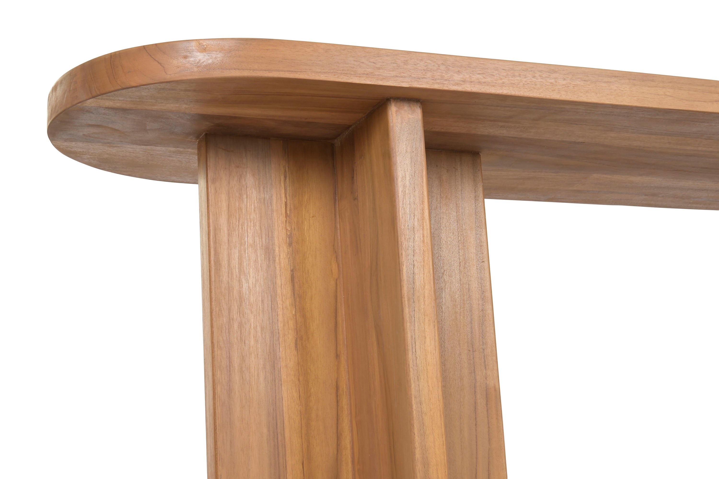 CONSOLA TECA 180X38X80Cm