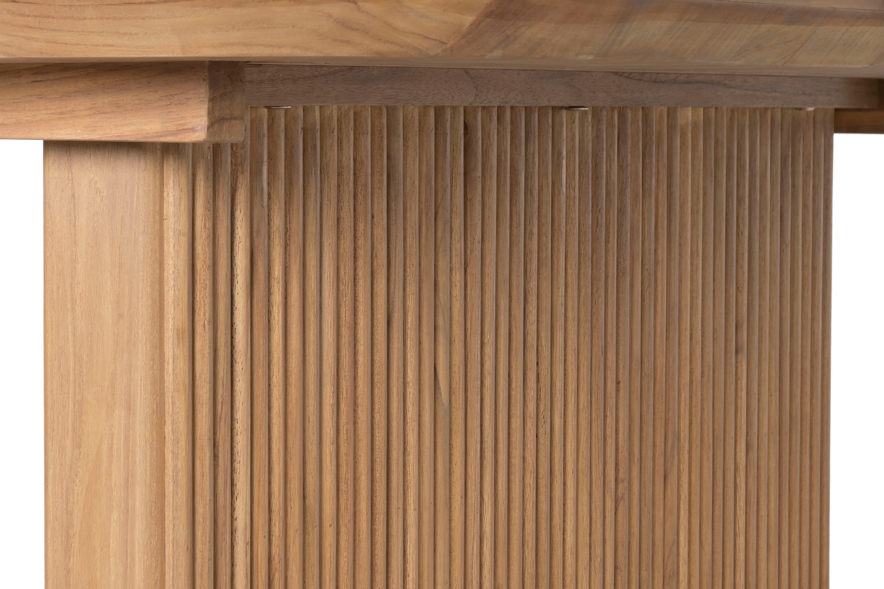 MESA JANTAR TECA 250X100X77Cm