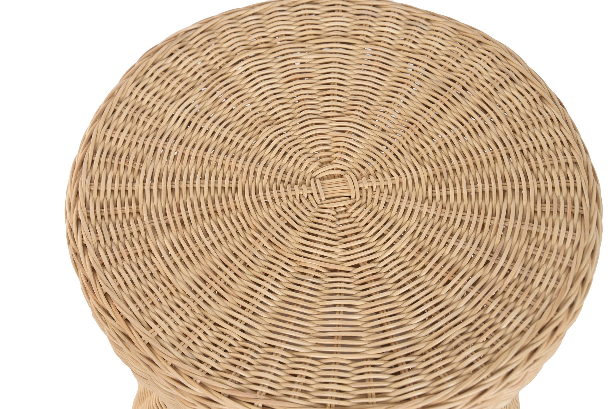 MESA APOIO RATTAN 44X44X47Cm