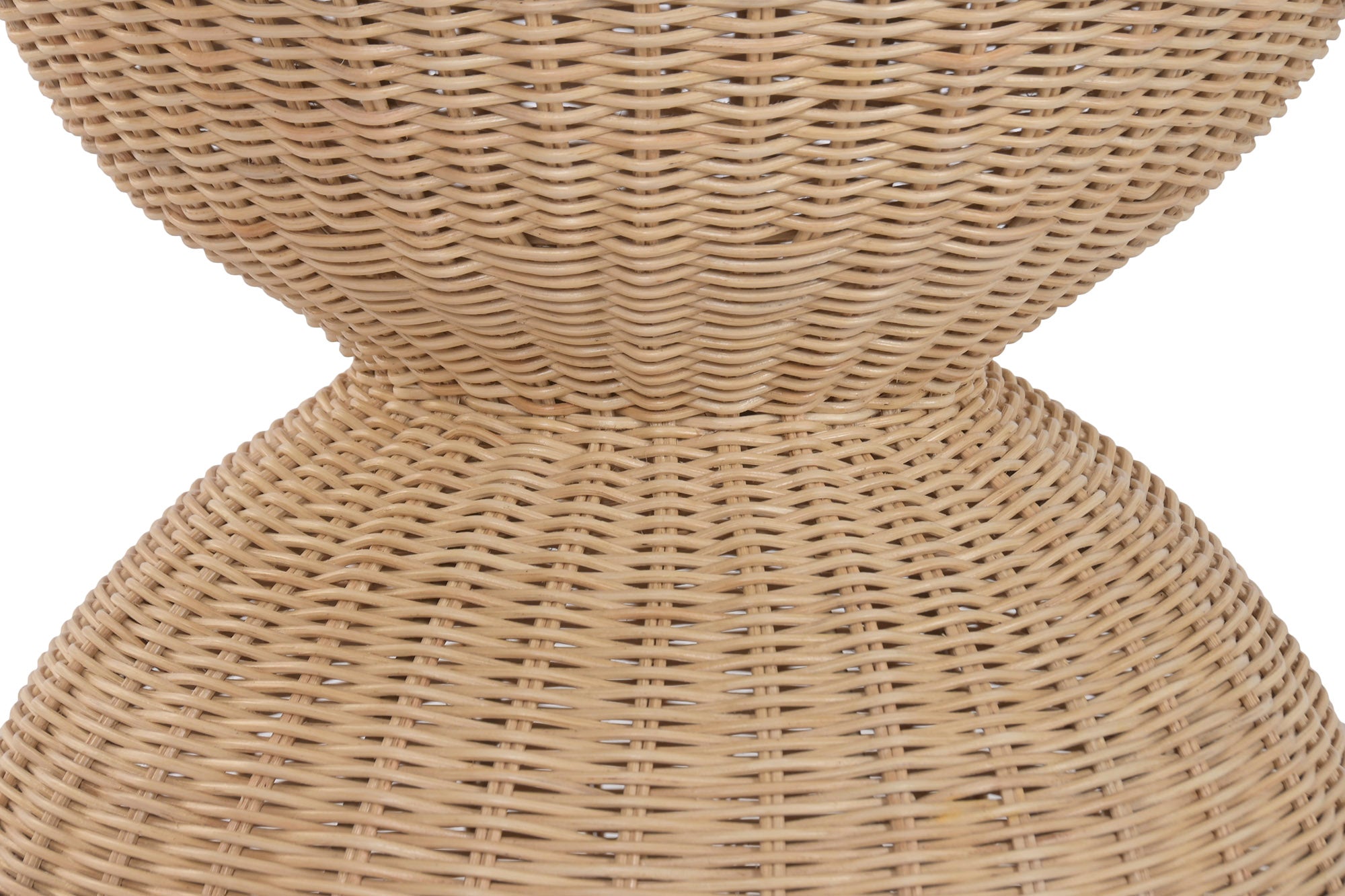 MESA APOIO RATTAN 44X44X47Cm