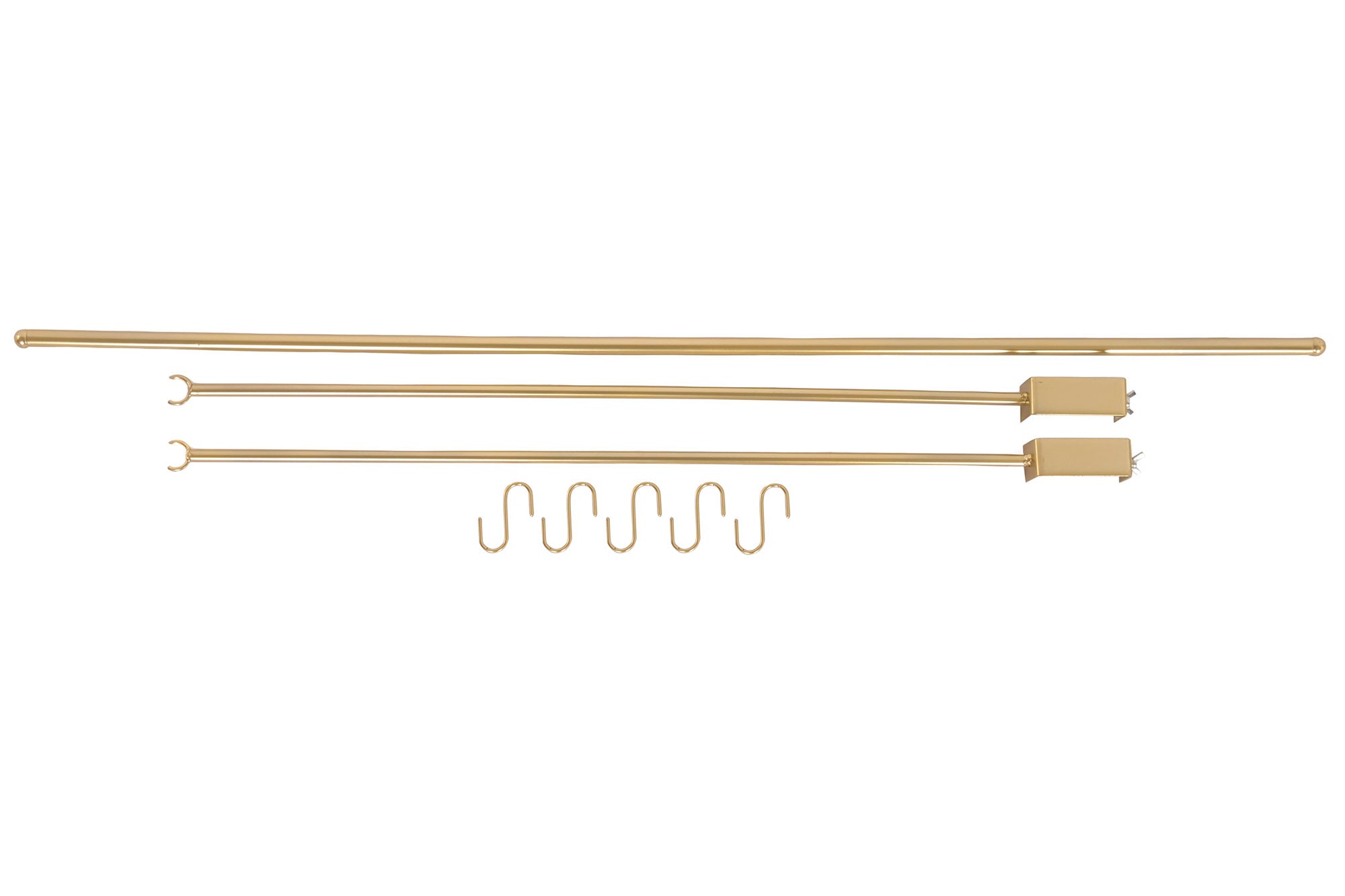 SUPORTE DECORATIVO DOURADO 140/250X90Cm