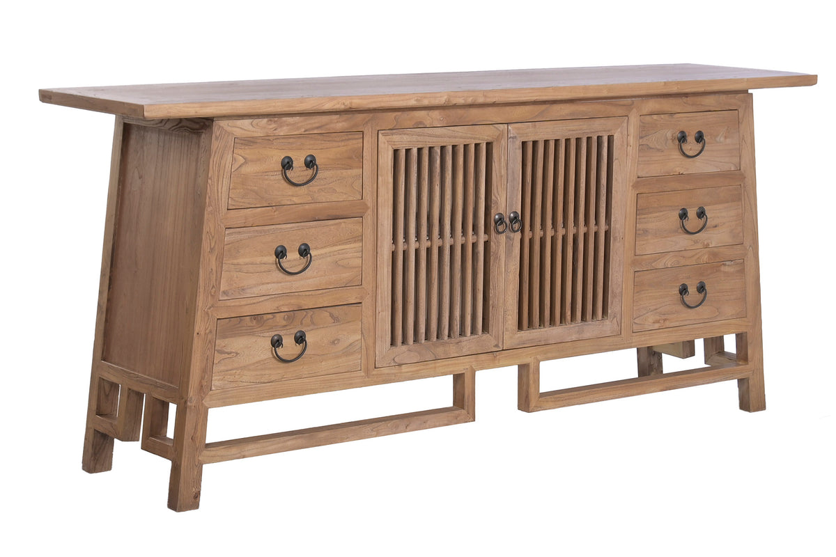APARADOR MADEIRA OLMO 180X42X79Cm
