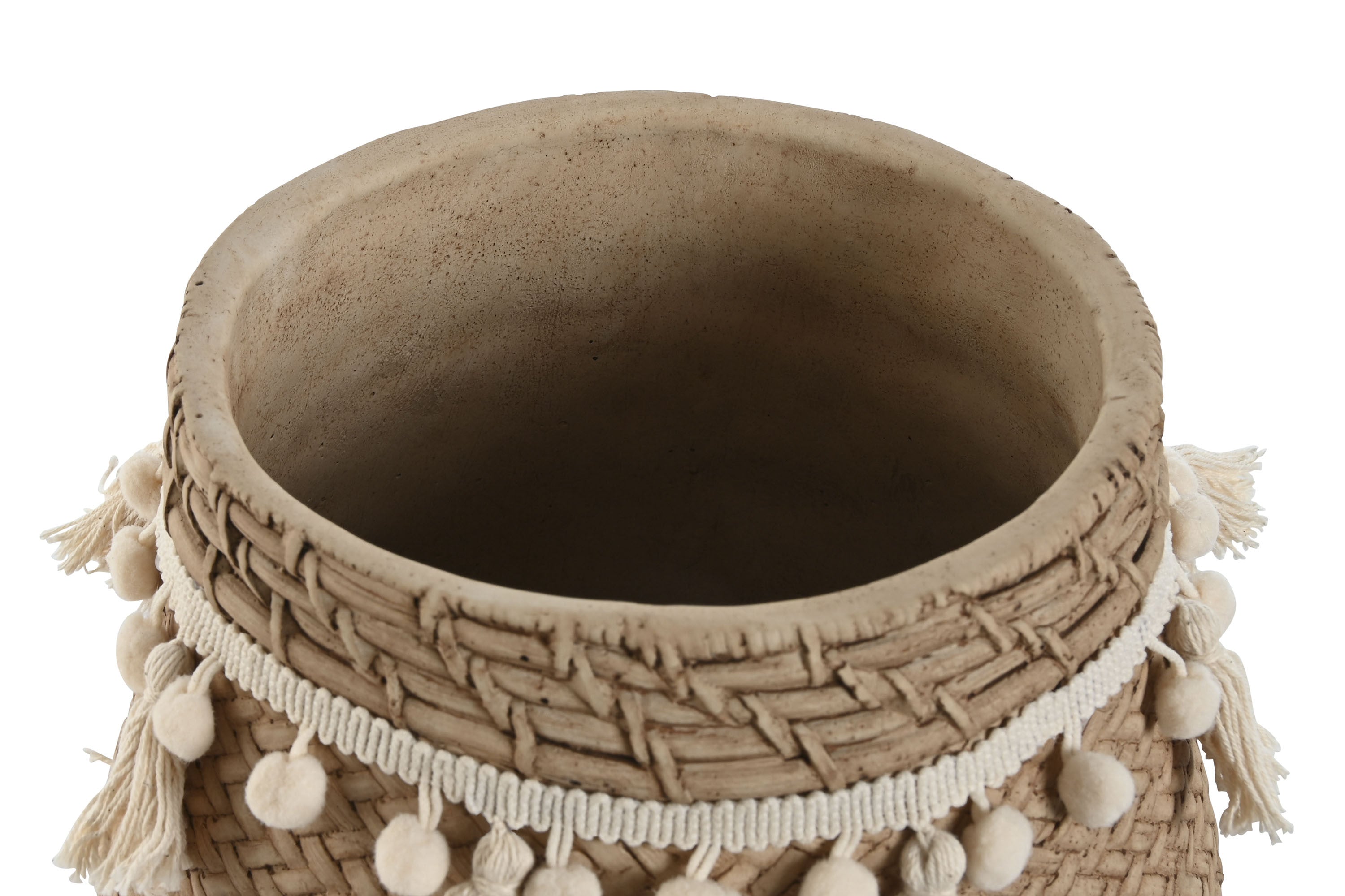 VASO/CESTO CIMENTO 30X30X25Cm