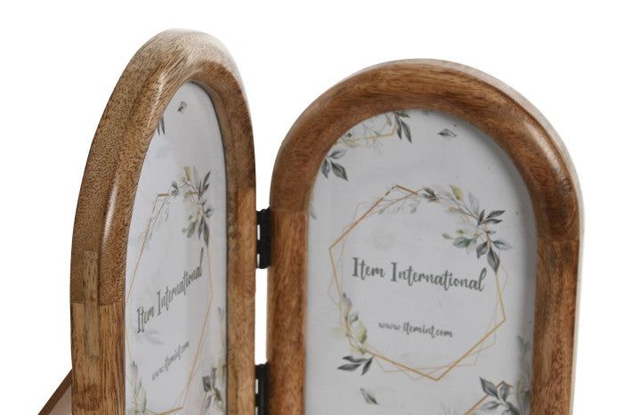 MOLDURA DUPLA MADEIRA 13X18/10X15Cm