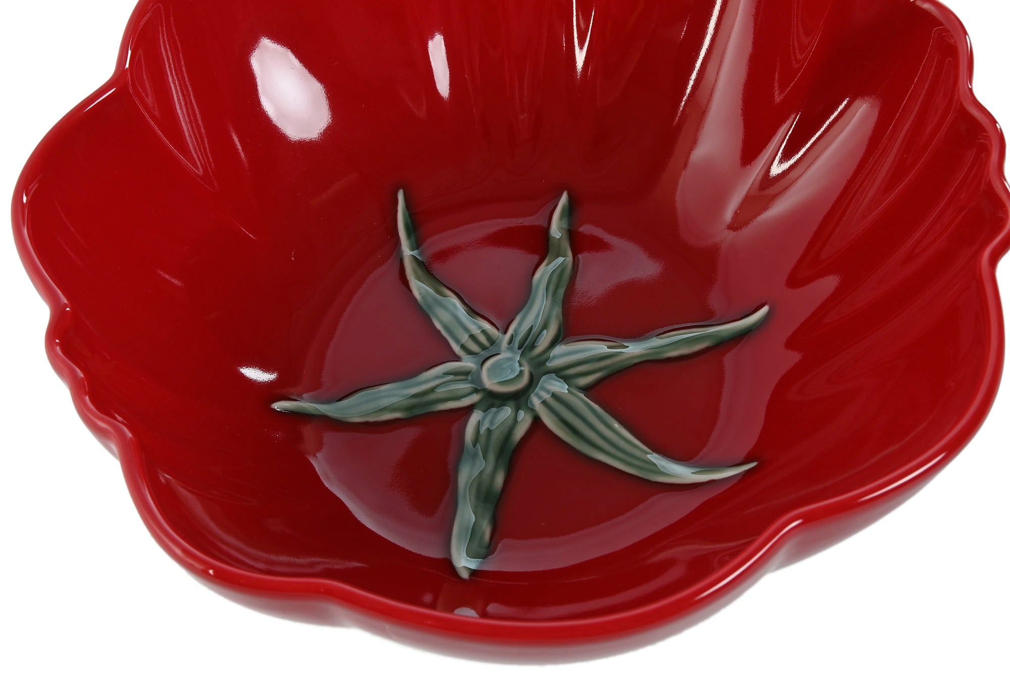 SALADEIRA TOMATE 28X27,5X10CM