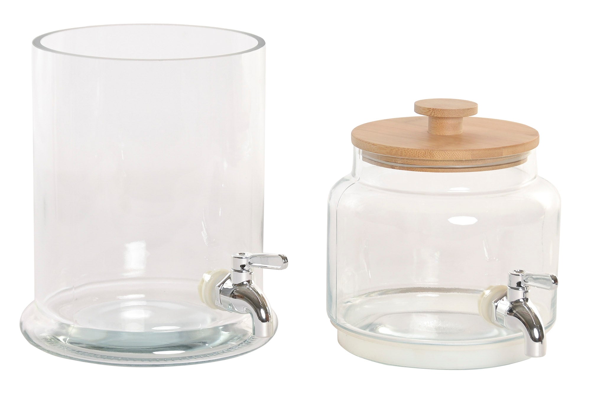 CONJ. 2 DISPENSADORES DE BEBIDAS 2,3/4L 19X19X37Cm