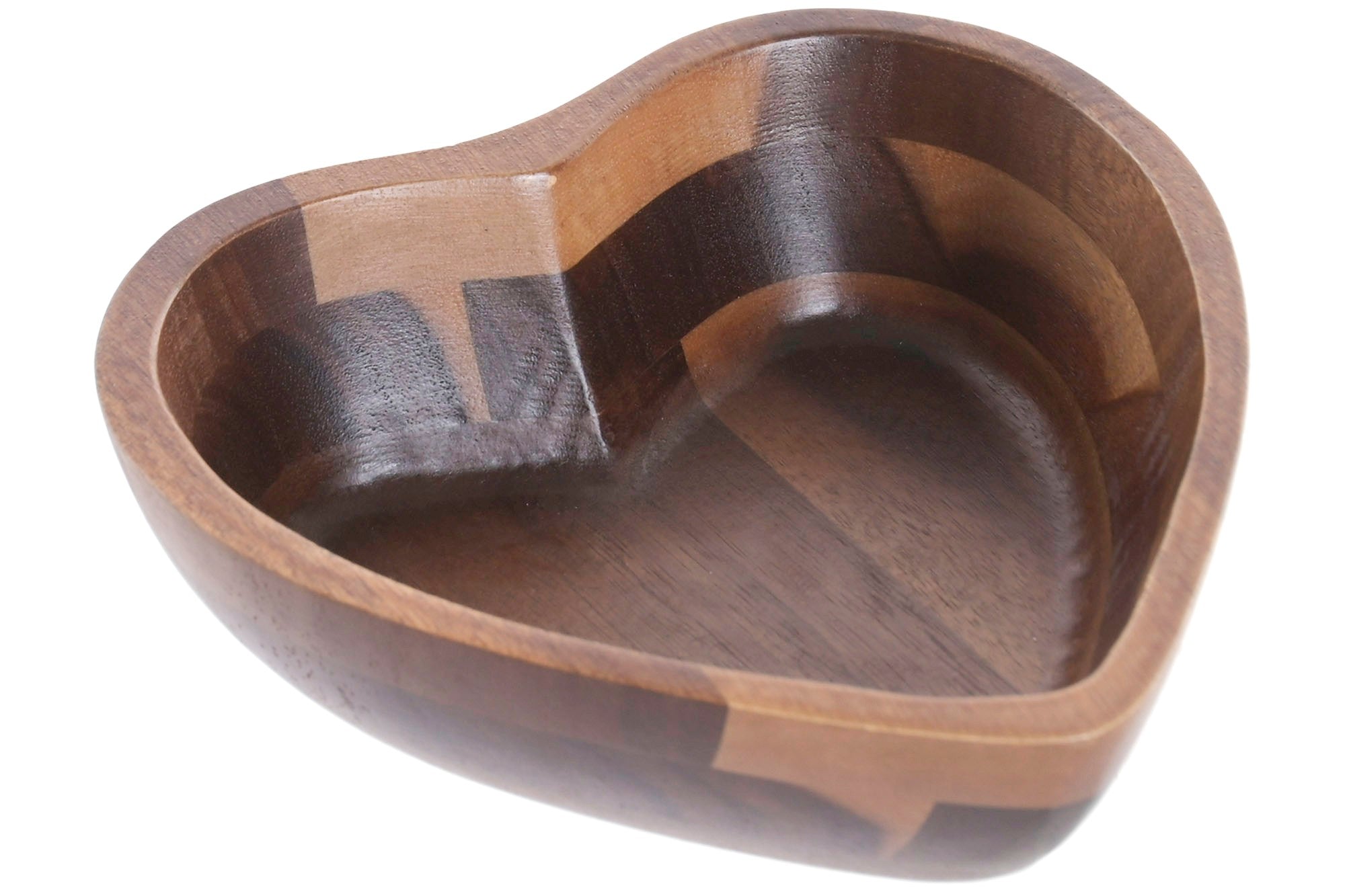 BANDEJA CORAÇÃO ACÁCIA 17X17X5,5Cm