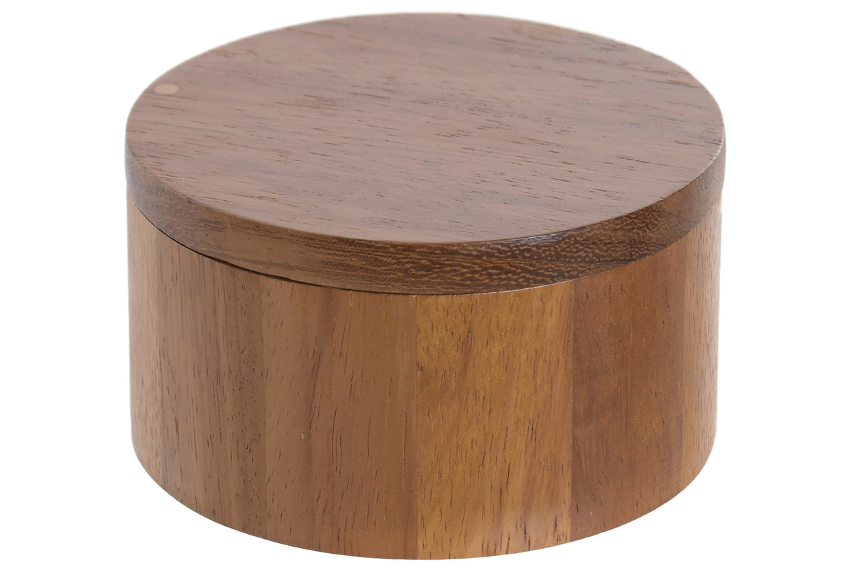SALEIRO TECA 12X12X6,7Cm