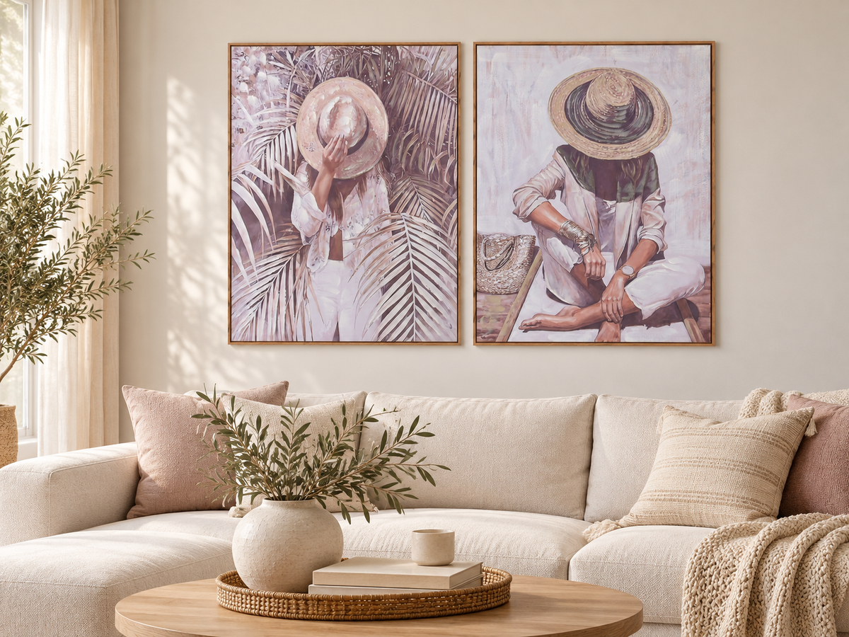 QUADRO MULHER 75X100Cm