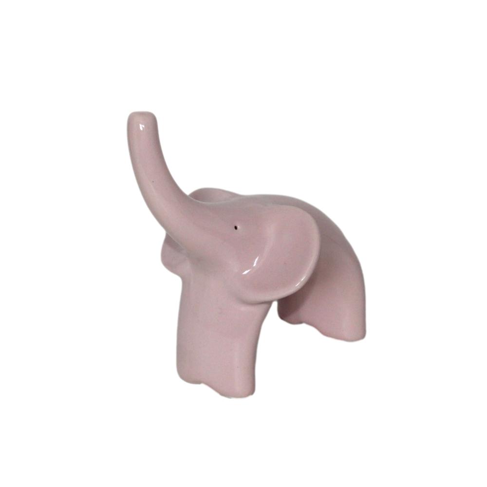 ELEFANTE ROSA 15X10X13 CM