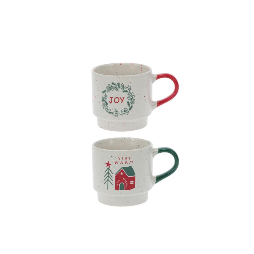 CONJ. 2 CANECAS JOY/STAY WARM