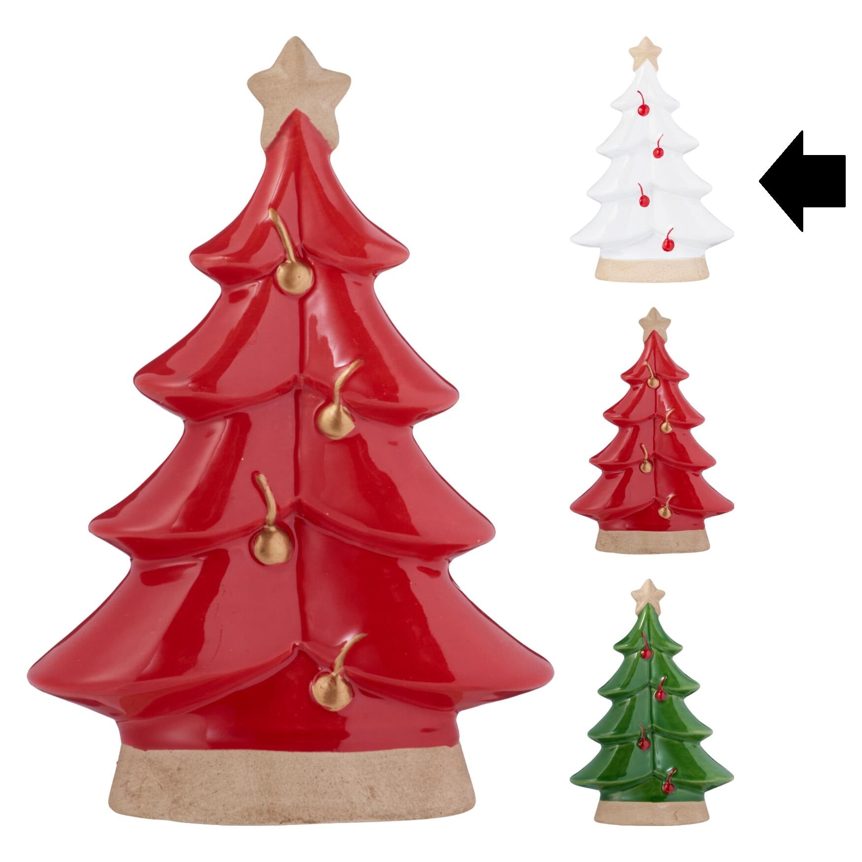 ÁRVORE NATAL BRANCA 12Cm