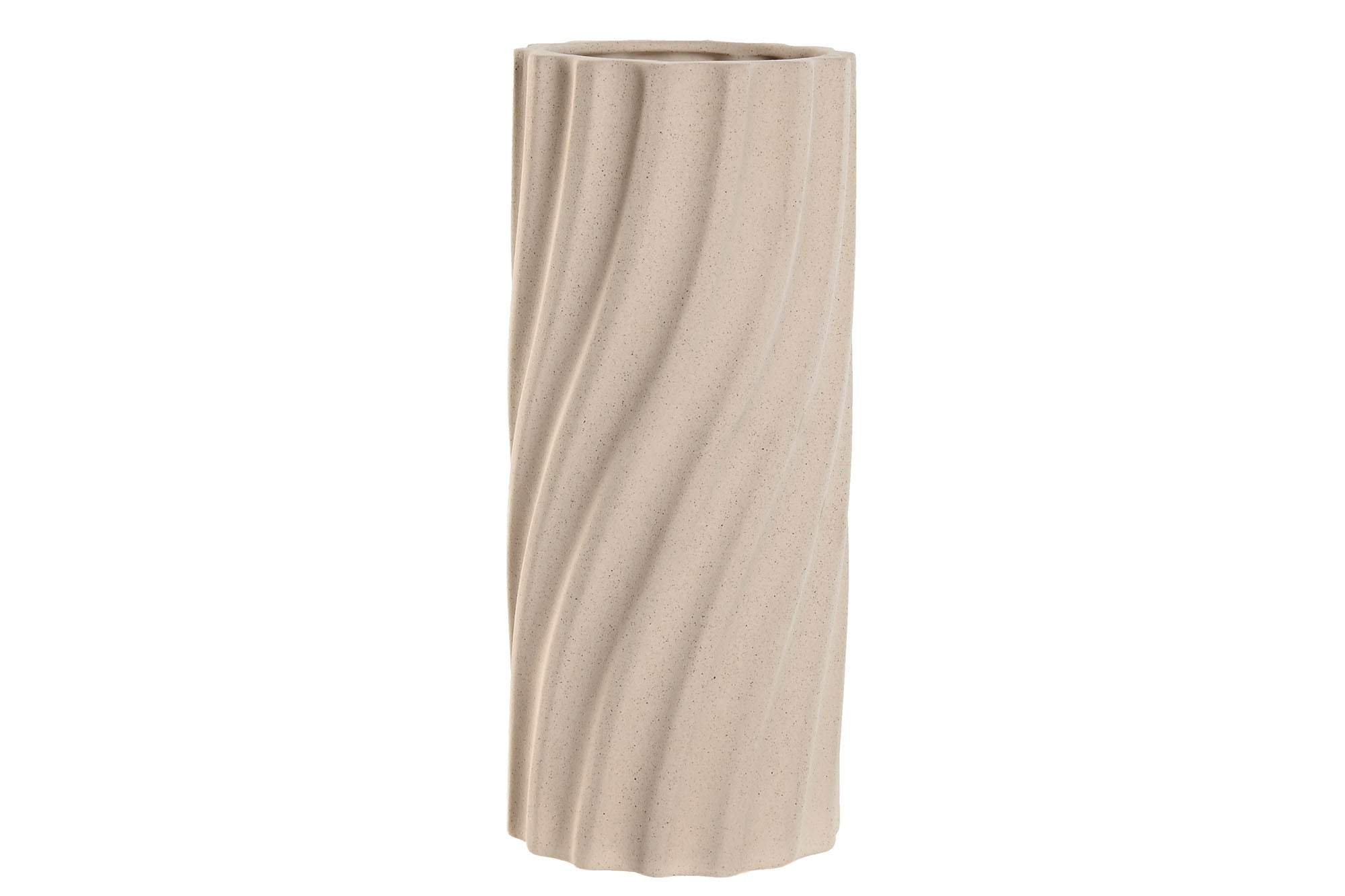 JARRA BEGE 14X14X32,5CM